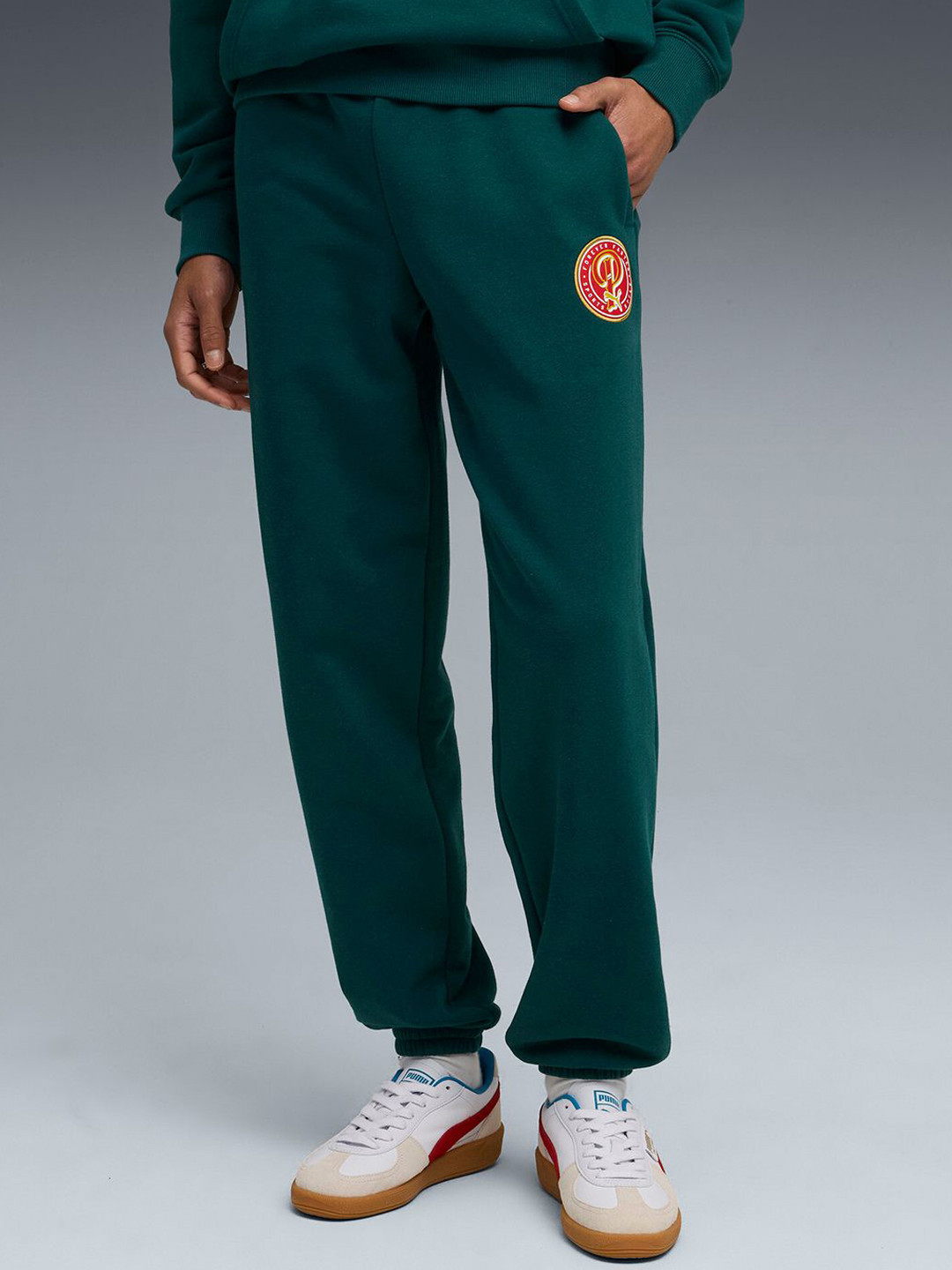 Puma Men's Wardrobe Essentials Knitted Cotton Sweatpants