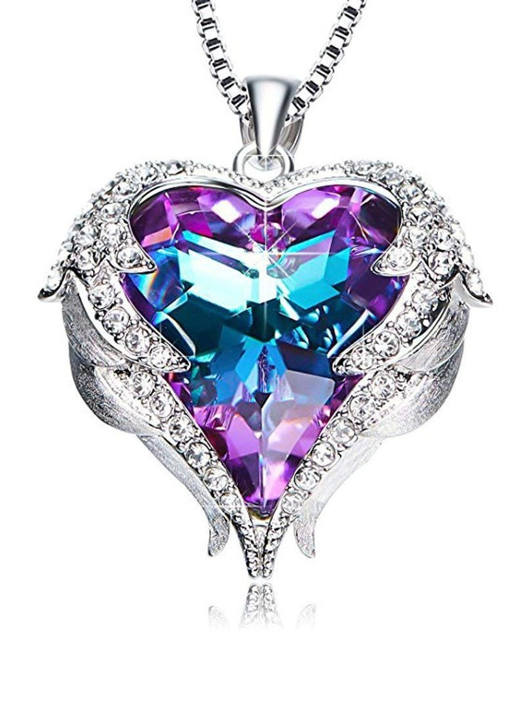 Moneekar Jewels Hear Shaped Pendant Necklace