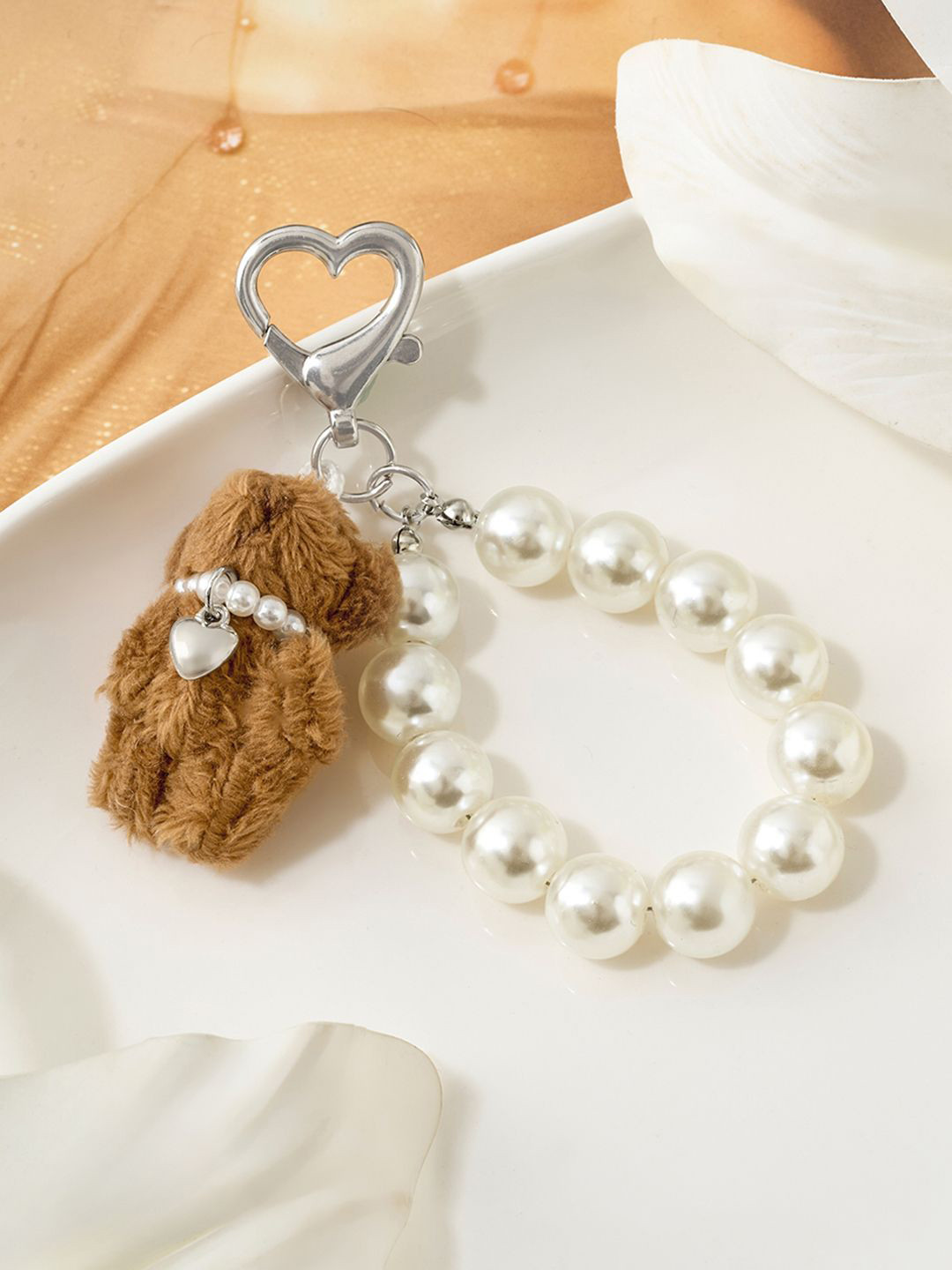 JOKER & WITCH Choco Teddy Brown Bracelet Charms