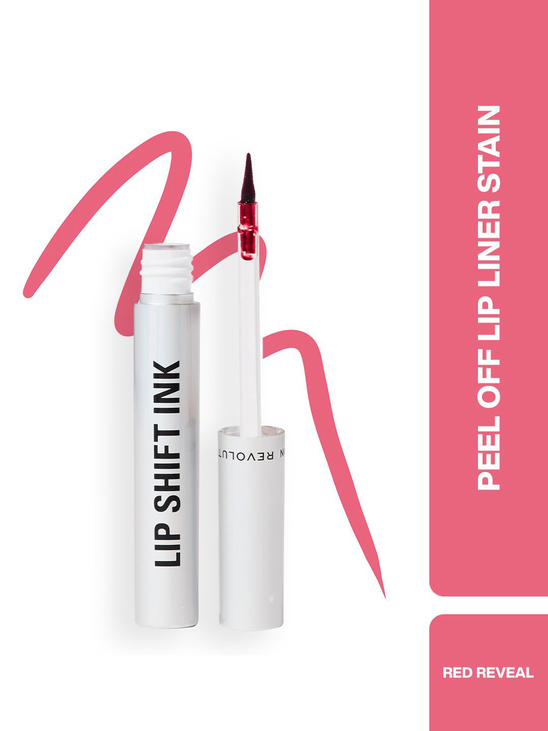 Makeup Revolution London Lip Shift Ink Peel Off Lipliner Stain - Red Reveal