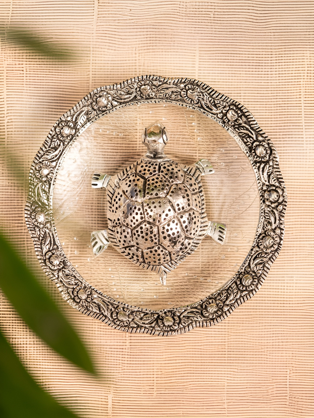 The Zappy Box SIlver Toned Curio Showpiece