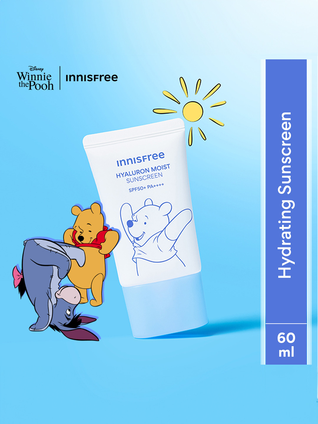 Innisfree Disney Hyaluron Moist SPF50+ PA++++ Sunscreen - 50 ml