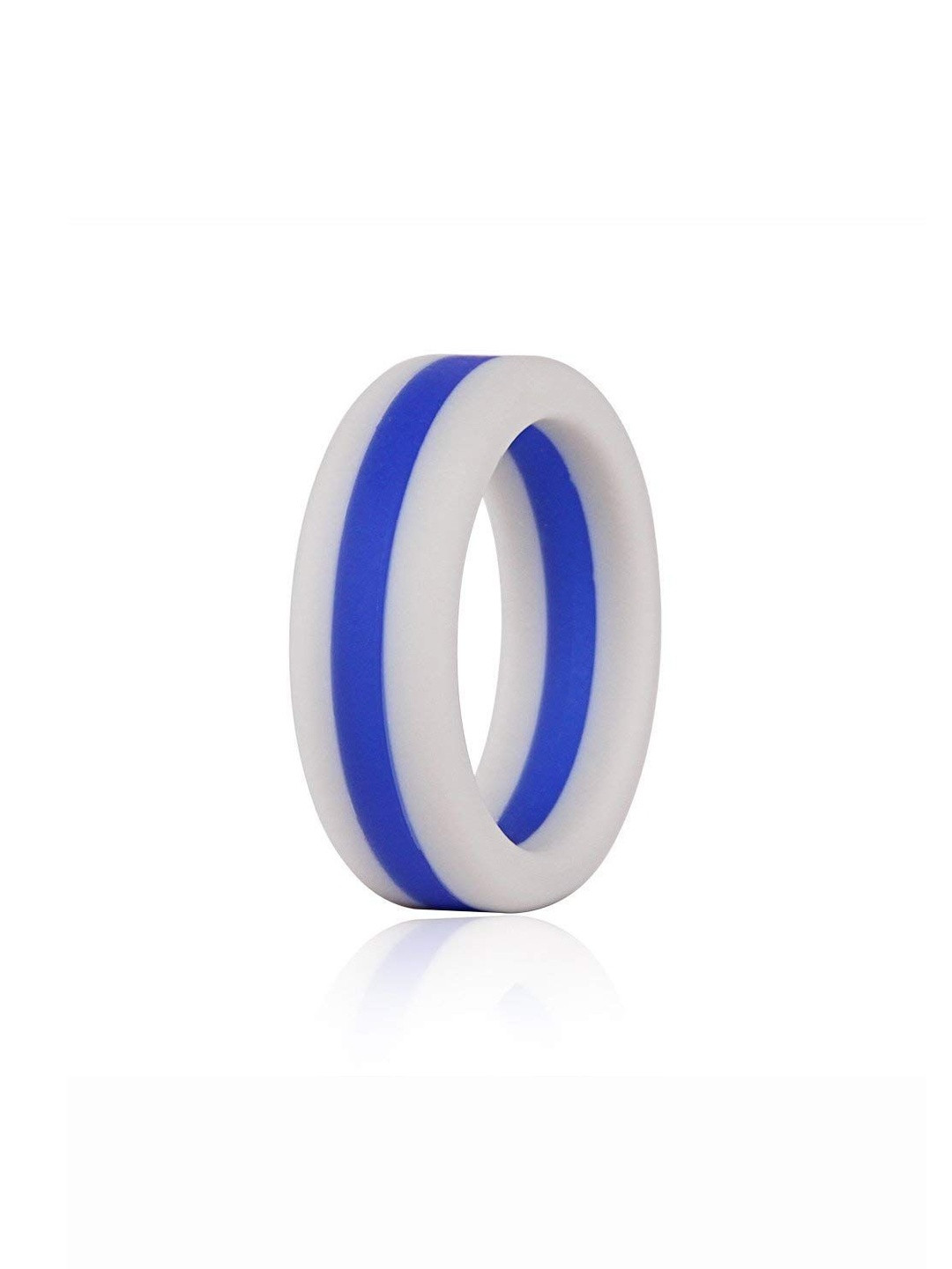 Moneekar Jewels Unisex Rubber Thin-Line Silicone Finger Ring