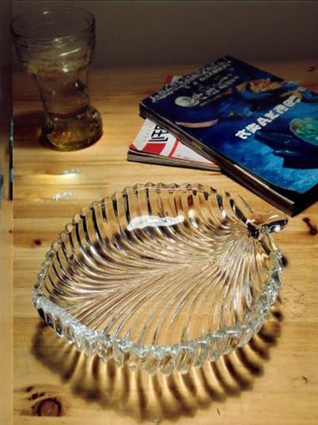 1ST TIME Transparent 13 Pieces Glass Dishwasher Safe Plates