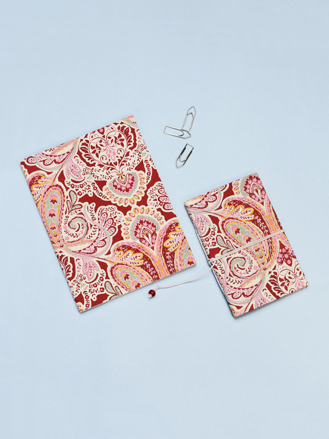 THE MOHRAJ Self Design Paisley Diary & Pocket Diary Set