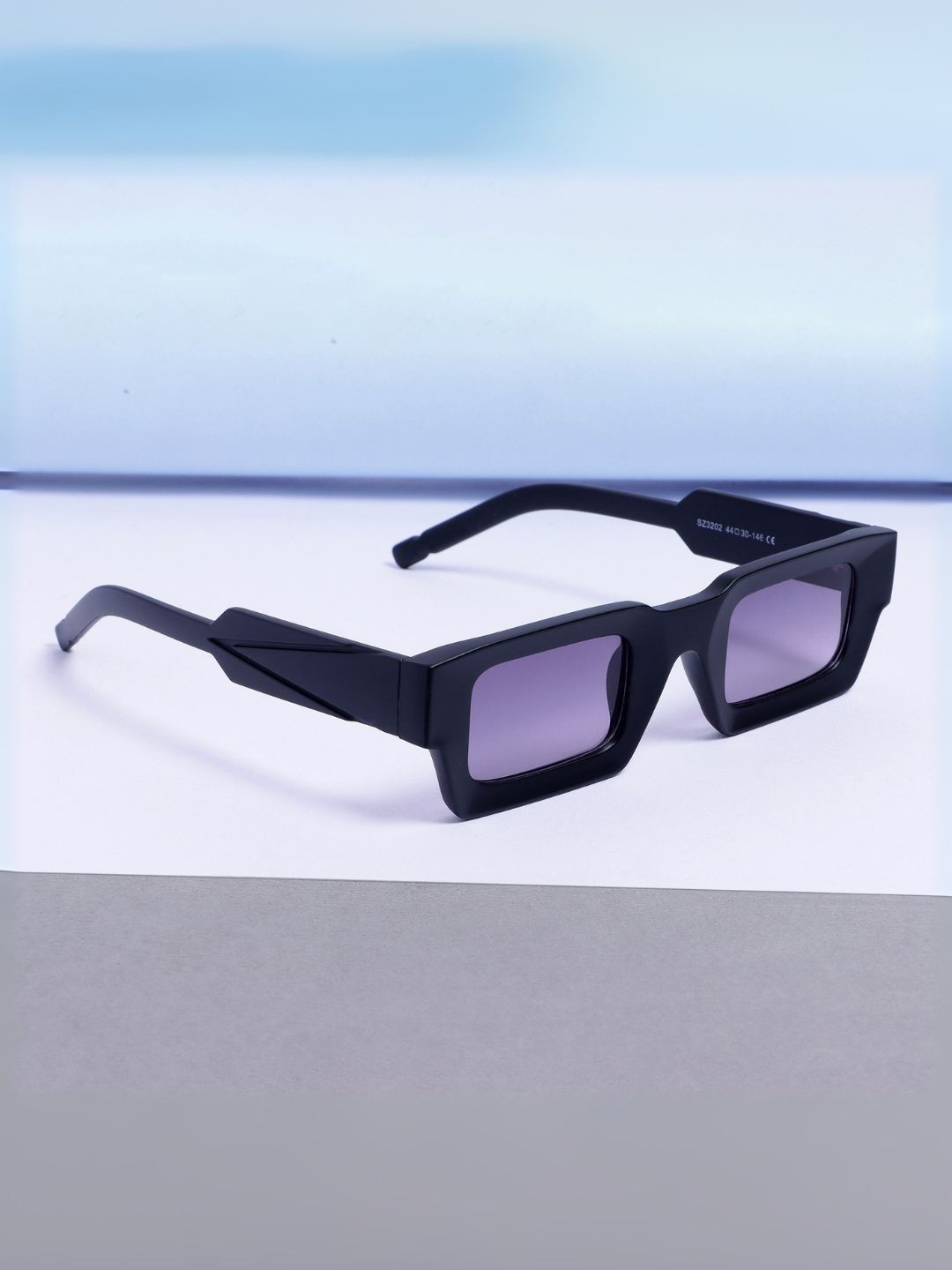 goglassic Unisex Vintage V2 Lens & Rectangle Sunglasses With UV Protected Lens