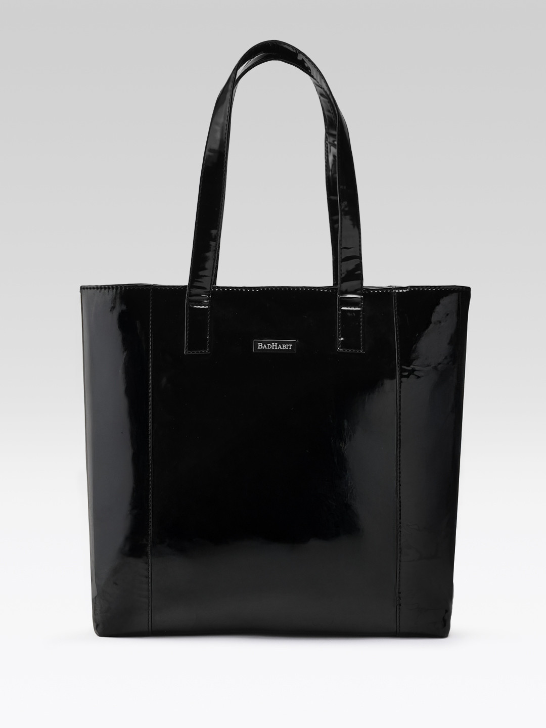 BAD HABIT Structured Tote Bag