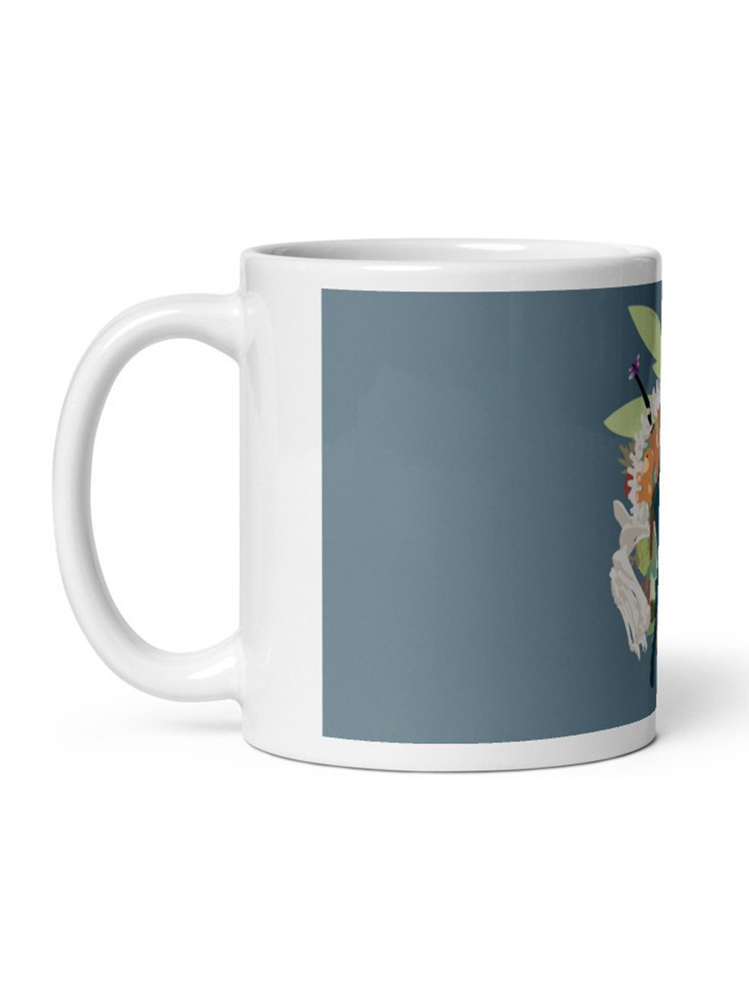 Mr UVD Multi-Coloured Ceramic Cup