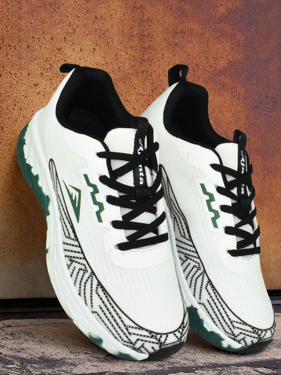 Ajanta Neo-Glide Pacer Men Mesh Walking Non-Marking Shoes