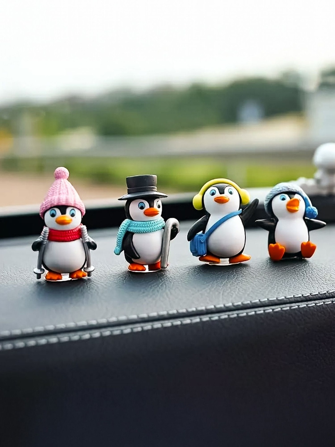 Ekhasa Multicoloured Set of 4 Birds and Animals Showpiece