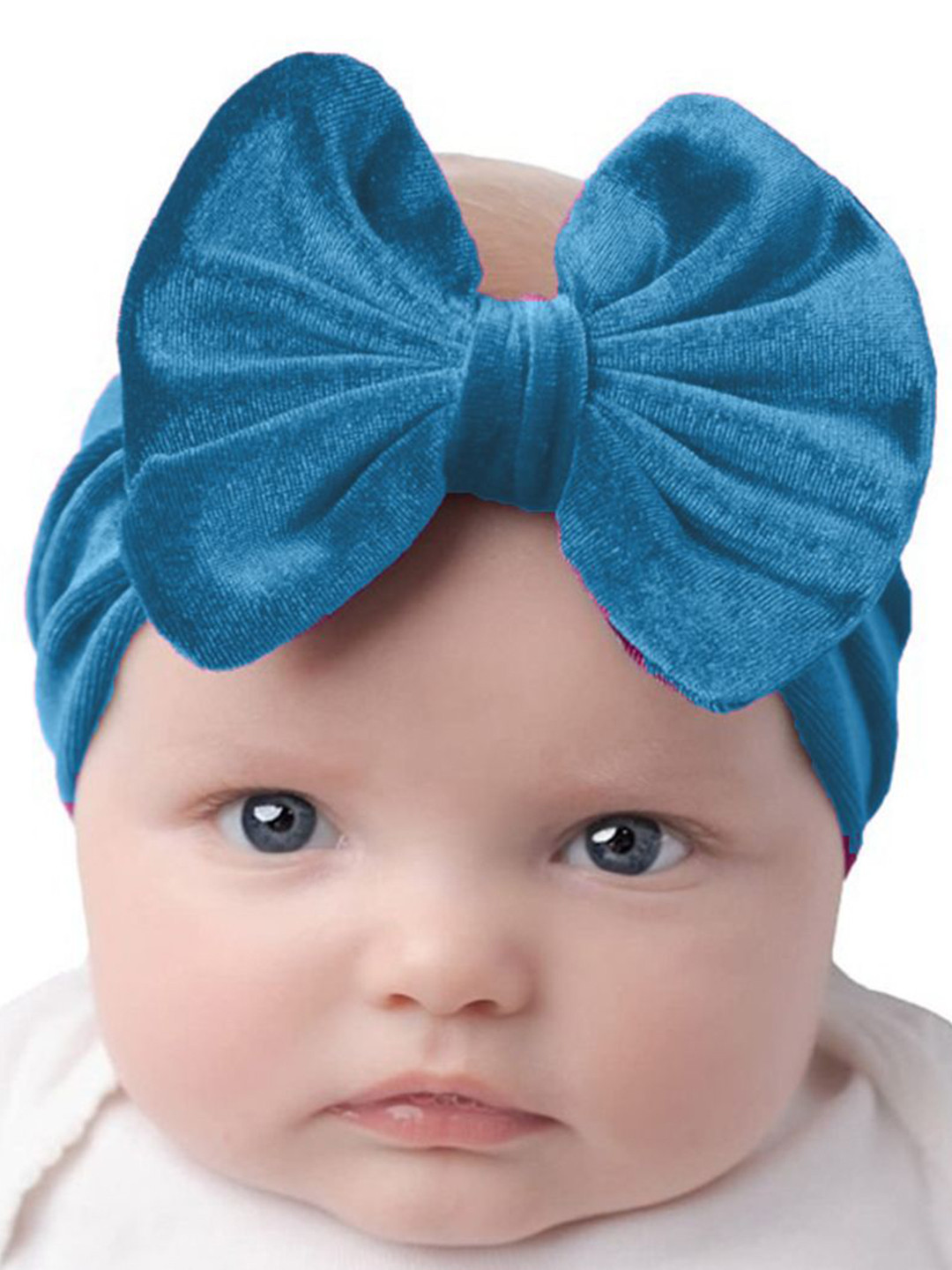 Babymoon Kids Set Of 2 Velvet Chill Wrap Headband