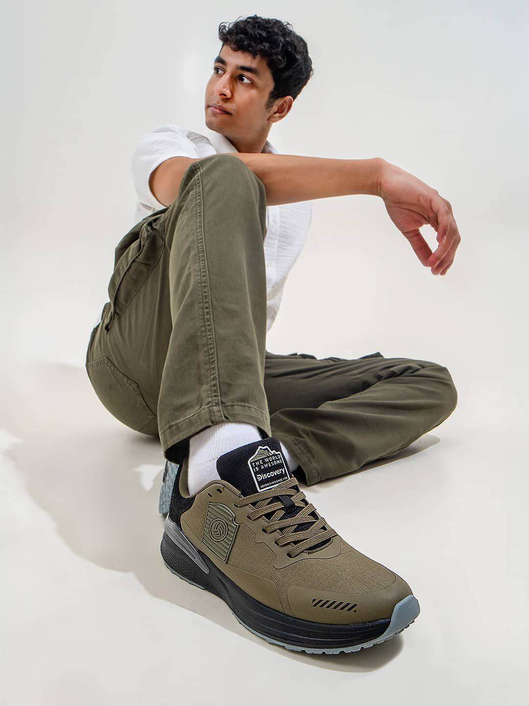 bacca bucci Discovery Globe Men Mesh Training or Gym Shoes