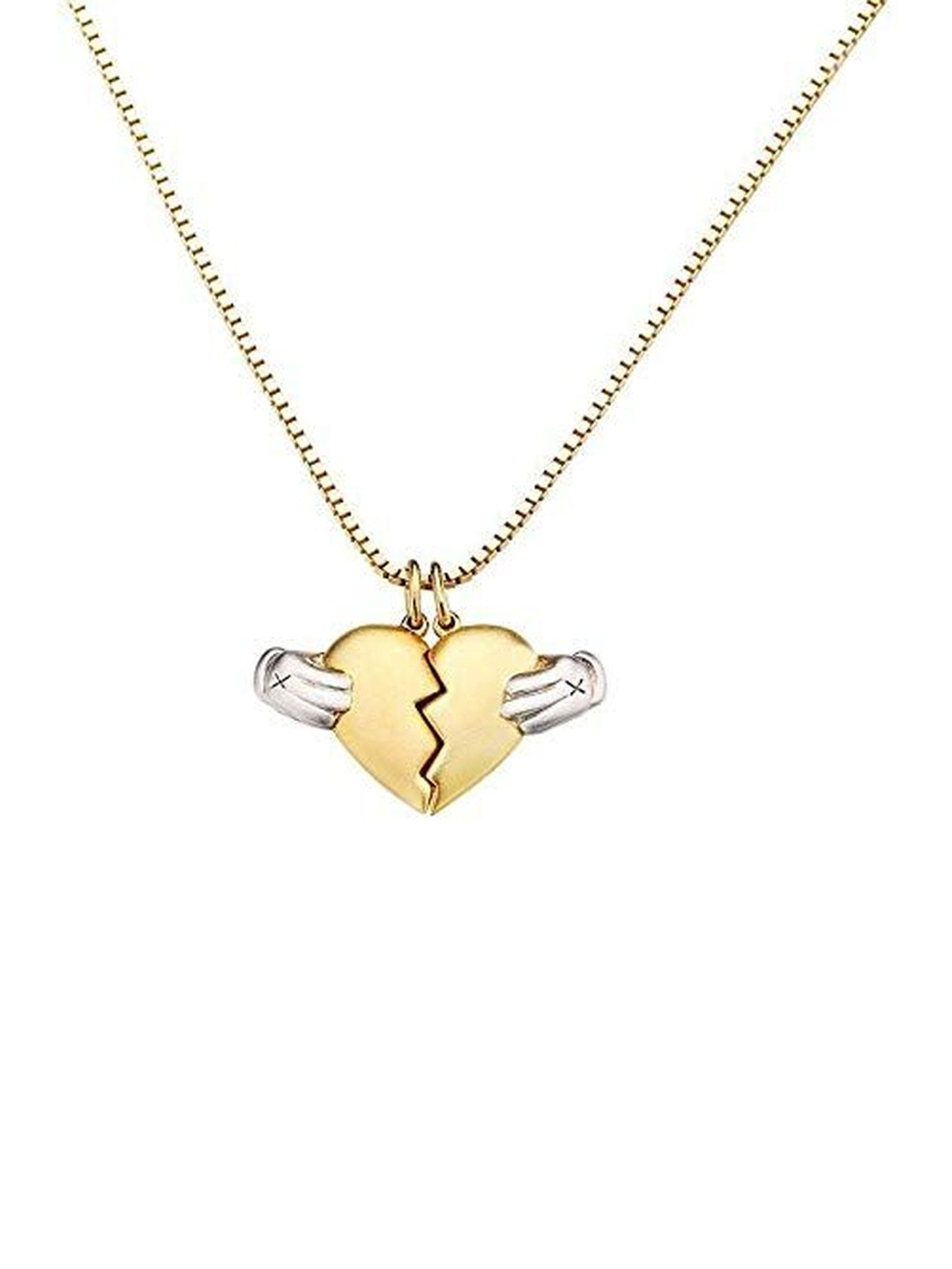 Moneekar Jewels Women Flying Heart Shaped Necklace