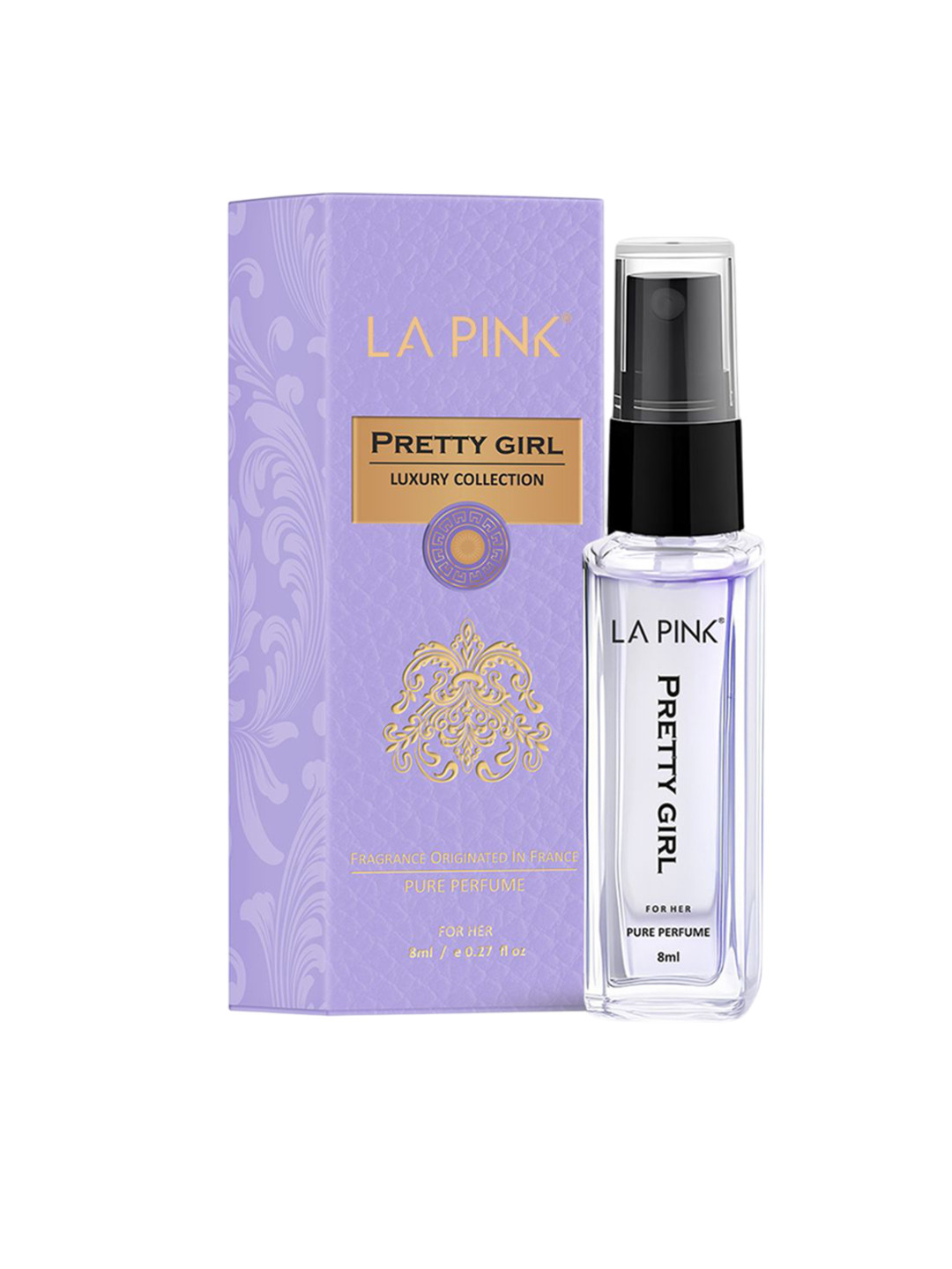 La Pink Women Pretty Girl Long Lasting Perfume - 8 ml