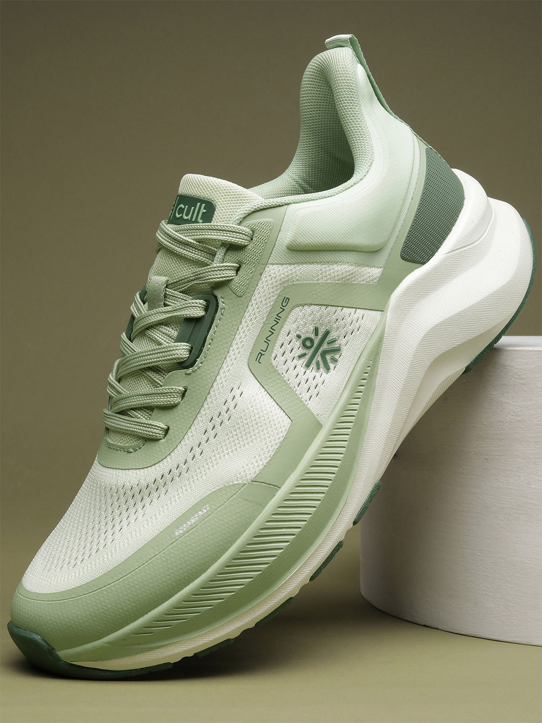 CULT Women ActiveBoost Running Shoes - Green
