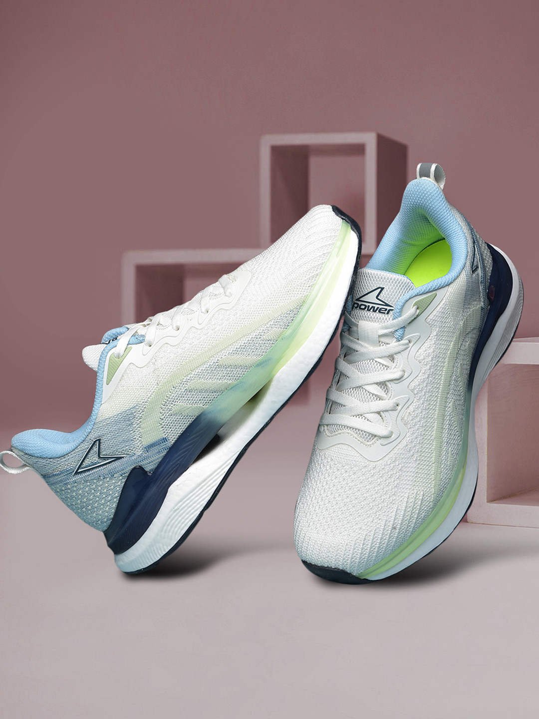 Power Men Lace Up Training or Gym Canvas Shoes