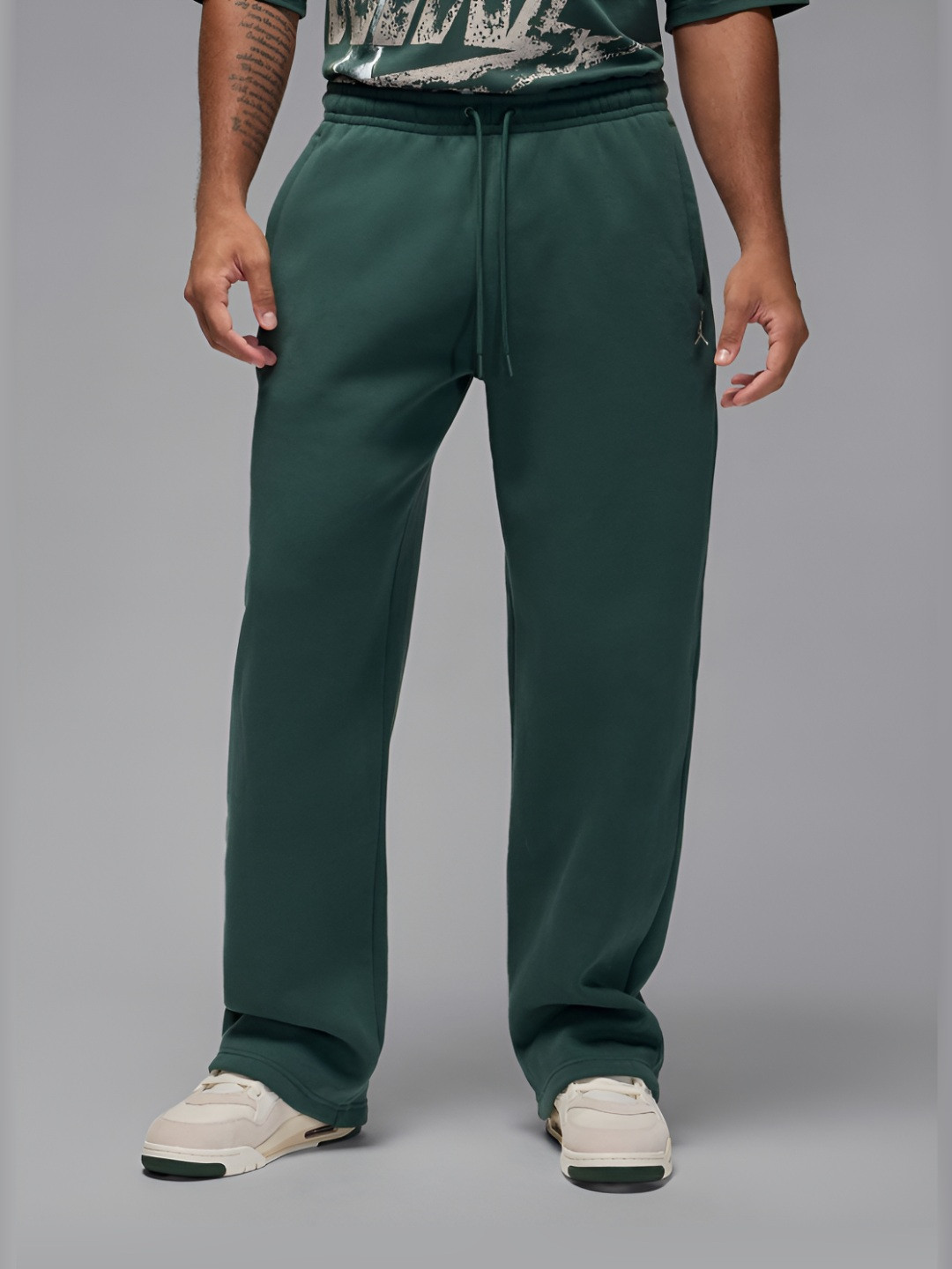 Nike Jordan Brooklyn Fleece Men's Oversized Open-Hem Trackpants