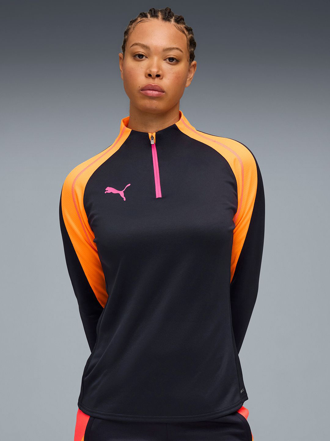 Puma IndividualBLAZE Women's 1/4 Zip Football Top