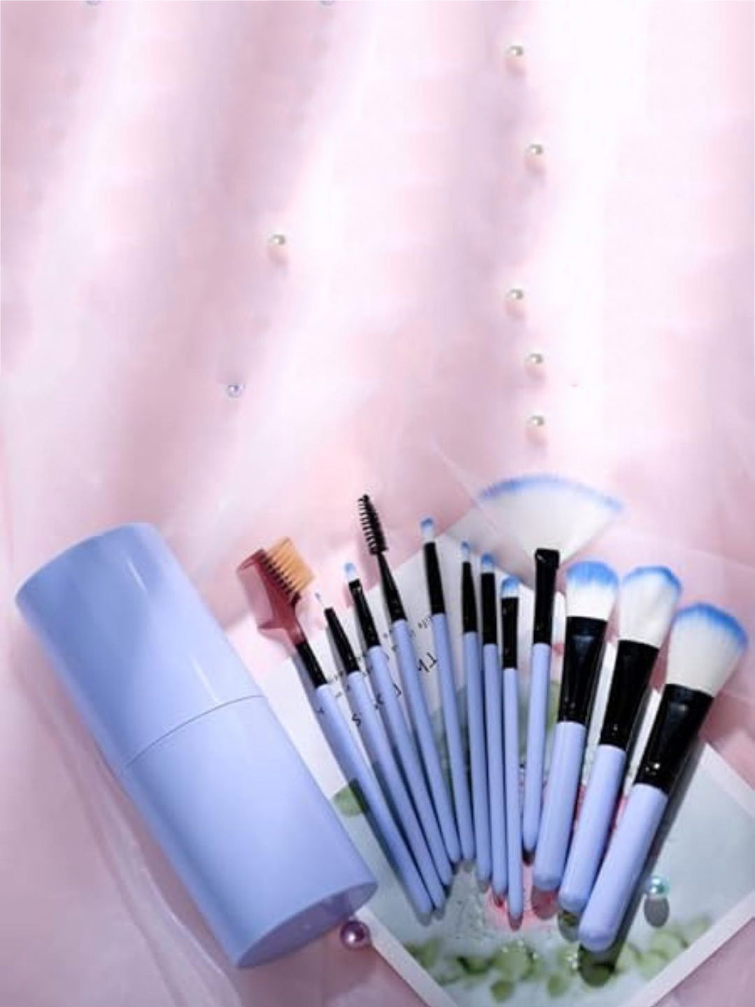 Karnatakasoaps Set Of 12 Soft Bristles Makeup Brush Set