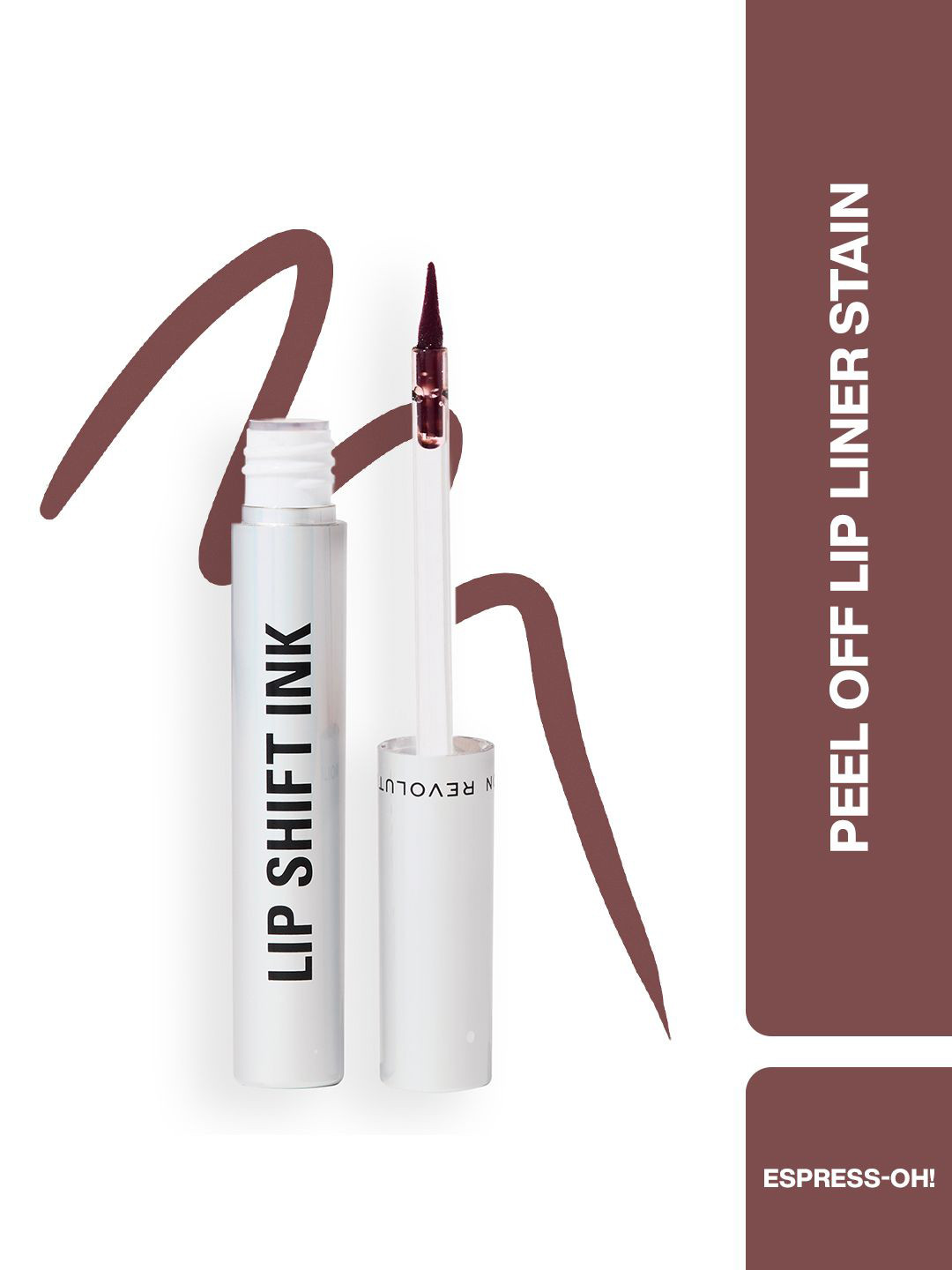 Makeup Revolution London Lip Shift Ink Peel Off Lipliner Stain - Espress Oh!