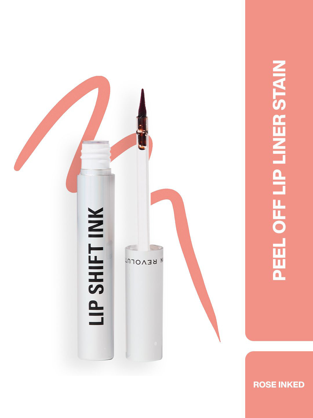 Makeup Revolution London Lip Shift Ink Peel Off Lipliner Stain - Rose Inked
