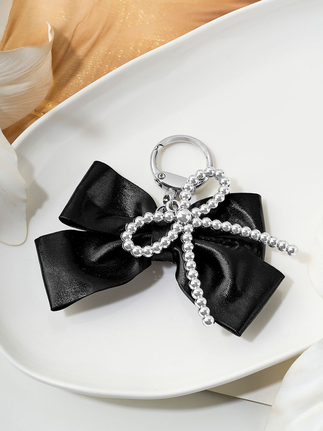 JOKER & WITCH Twinkle Tie Bow Bracelet Beaded Charm Bag