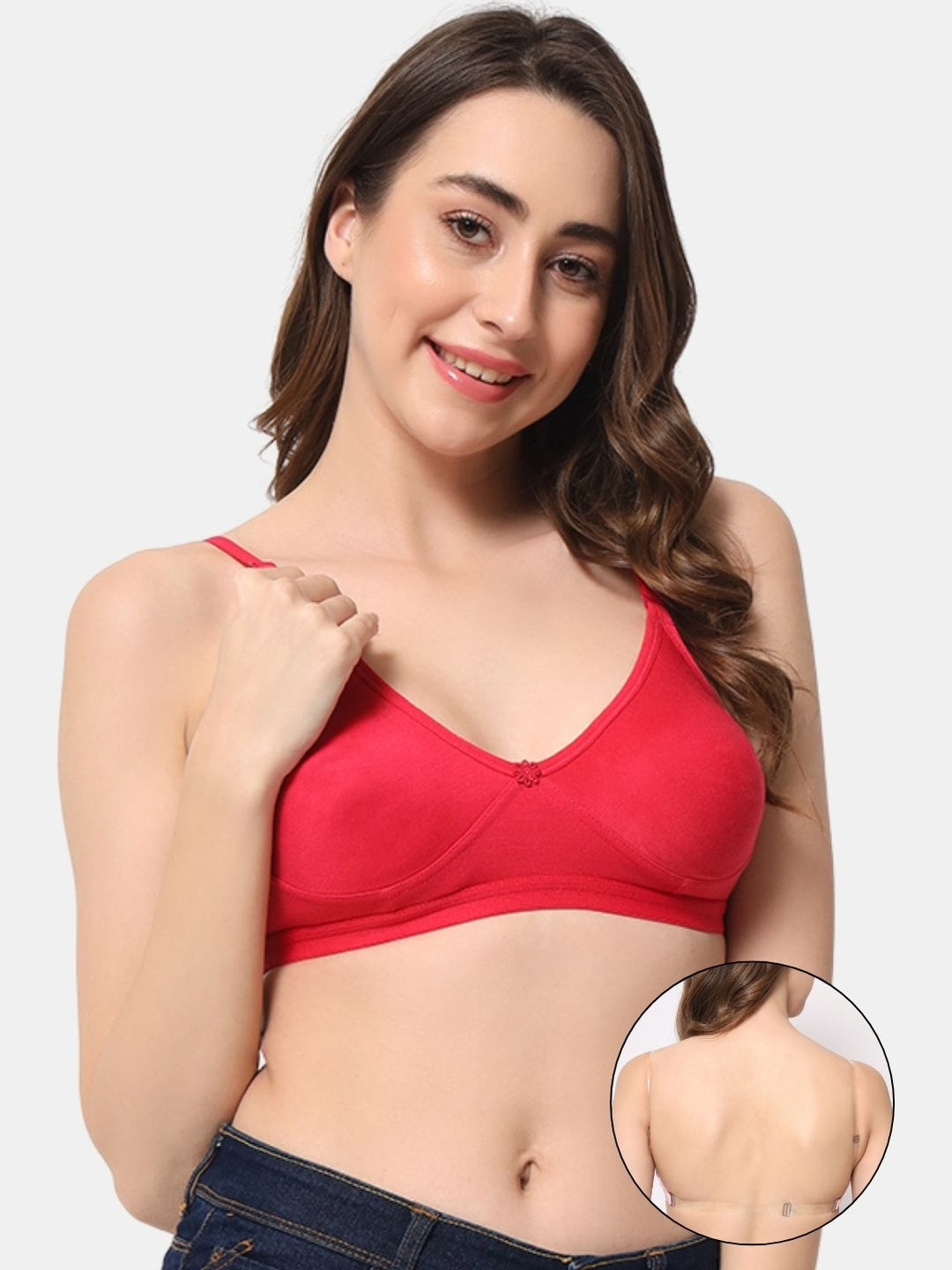 BEWILD Backless Full Coverage Bra