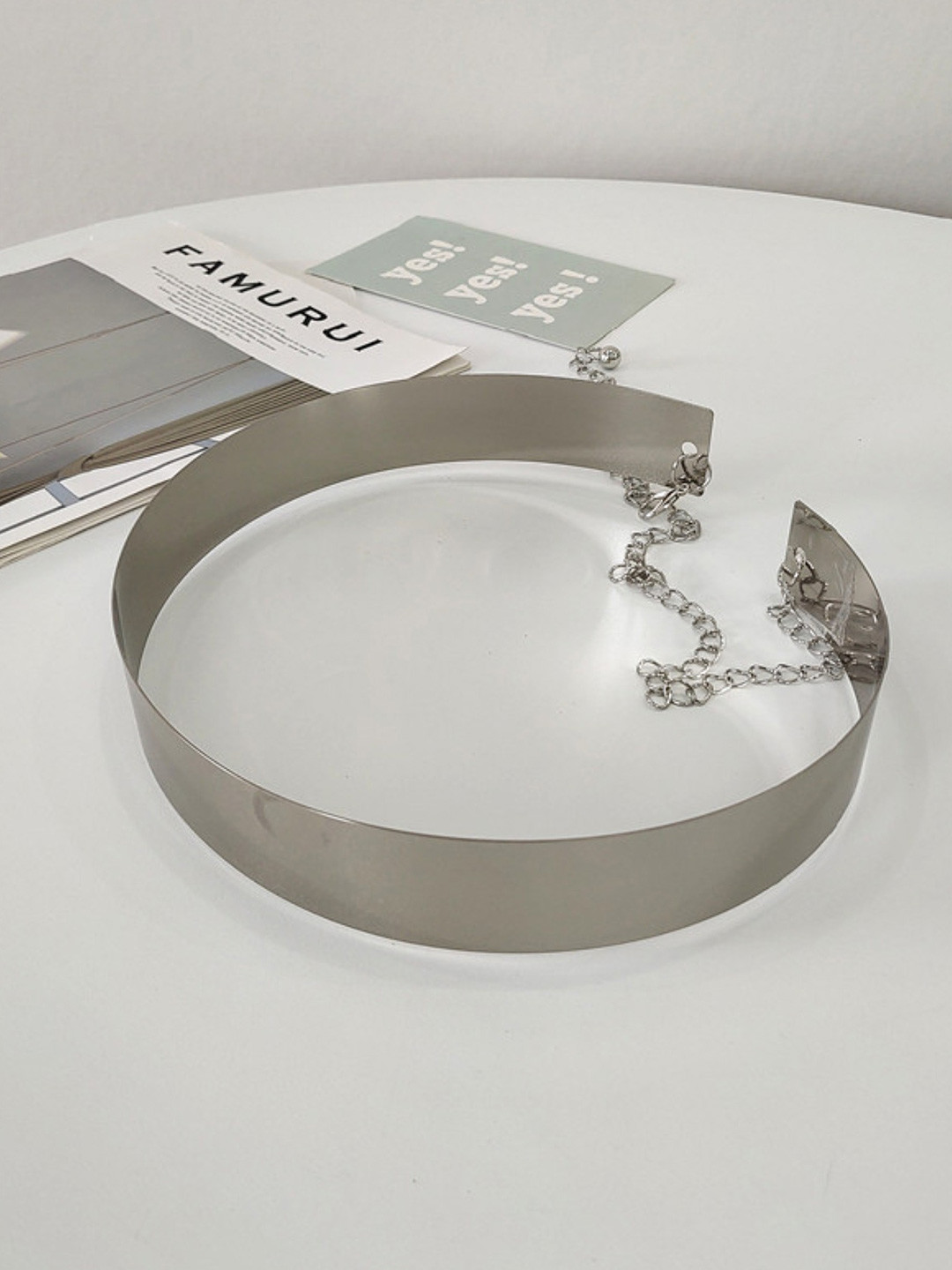 Fabme Adjustable Saree Metal Belt