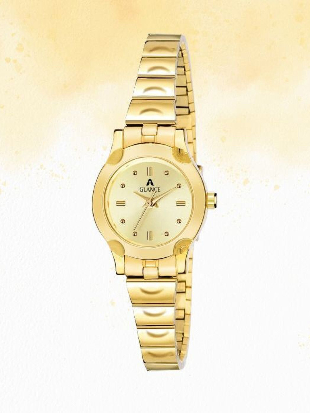 Aglance Unisex Embellished Bracelet Style Straps Analogue Watch JK_MK_417New552_8019ym01