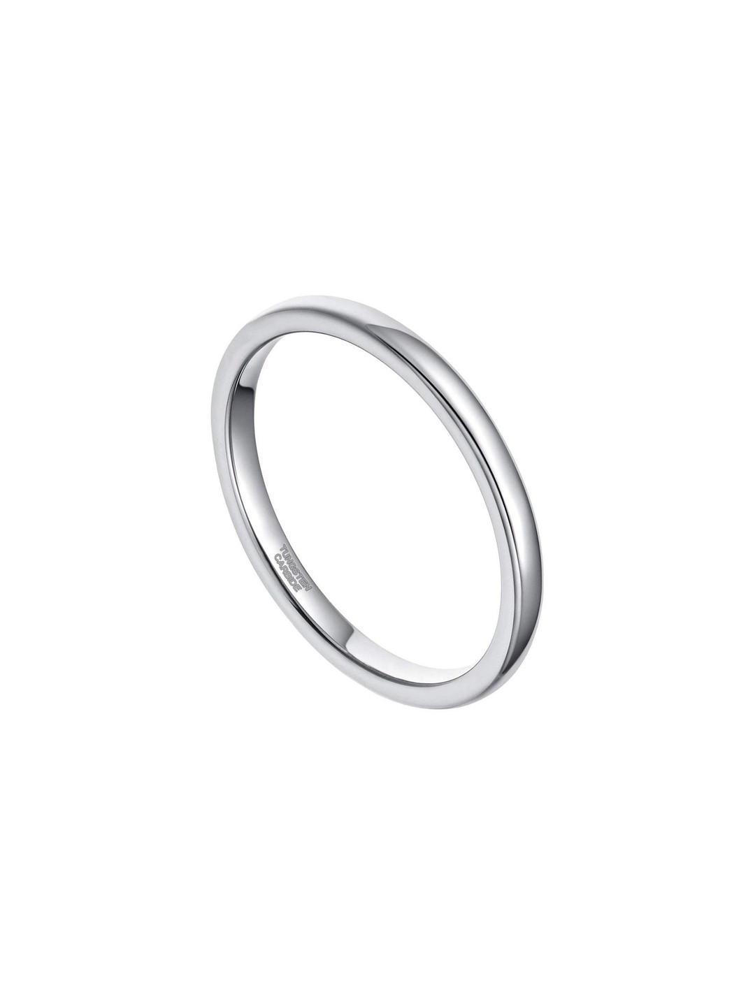 Moneekar Jewels Unisex 2mm Minimal Stainless Steel Finger Ring