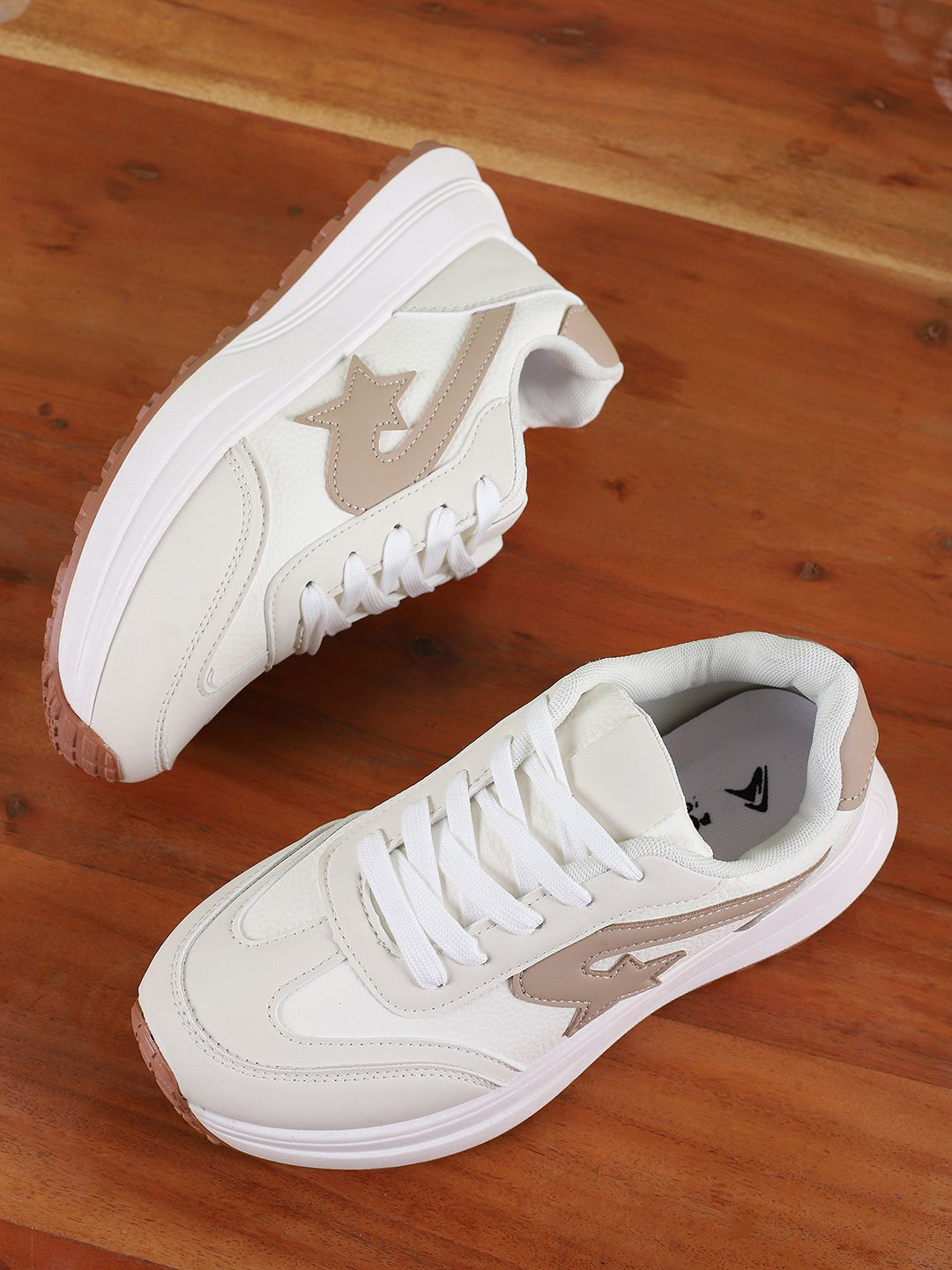 Goldstar Women Colourblocked Lace-Ups Sneakers