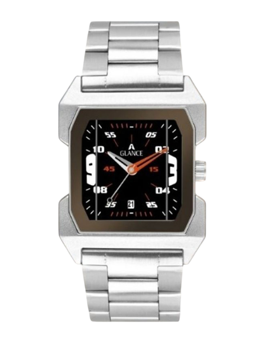Aglance Unisex Square Dial & Bracelet Style Straps Analogue Watch New297_AG1574SM02
