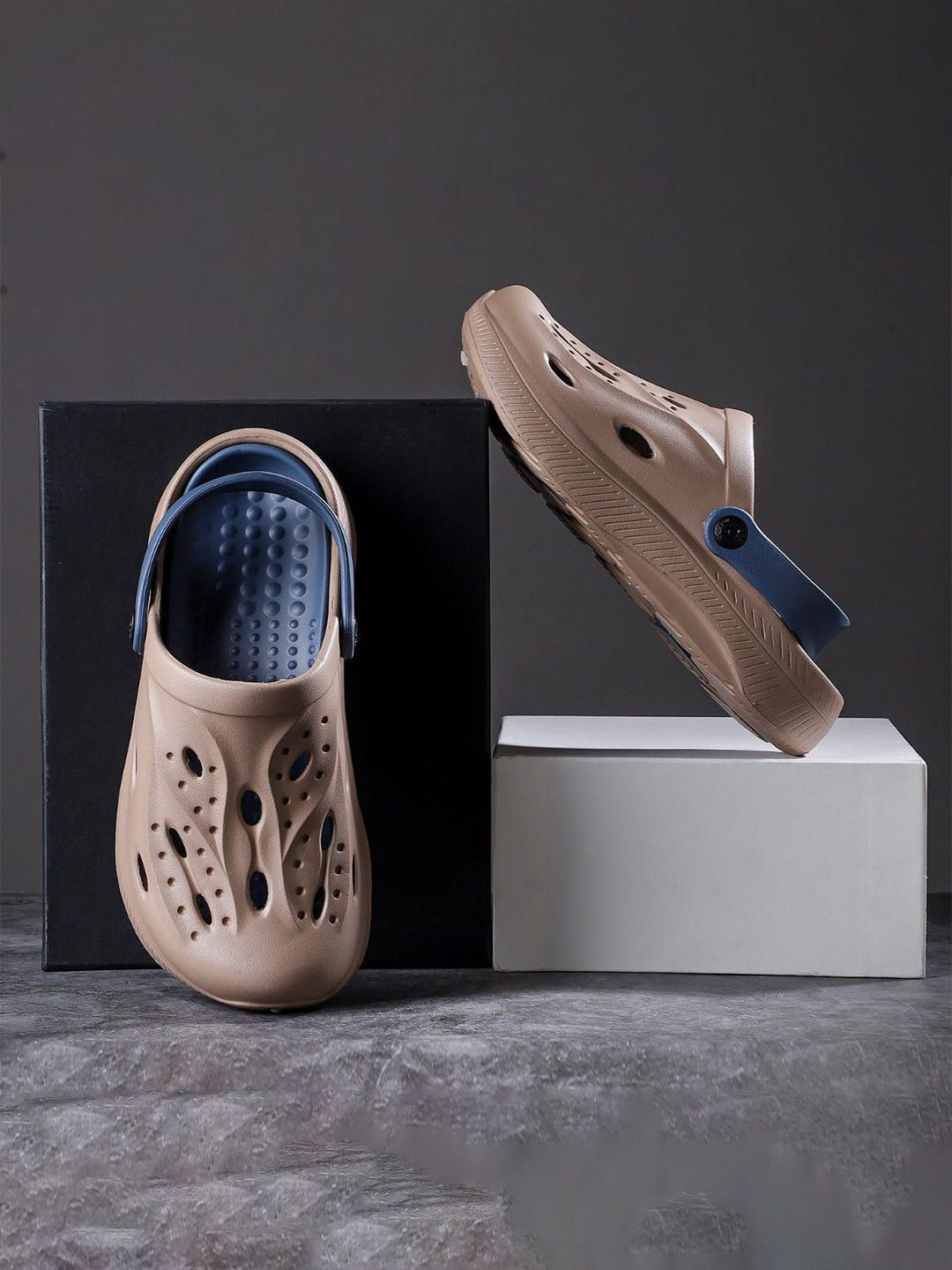 Deflow Men Super Grip EVA Rubber Clogs