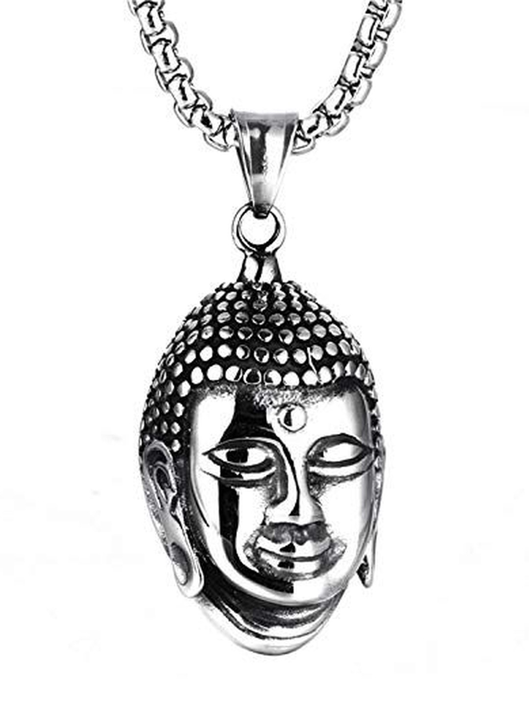 Moneekar Jewels Buddha Pendant With Chain