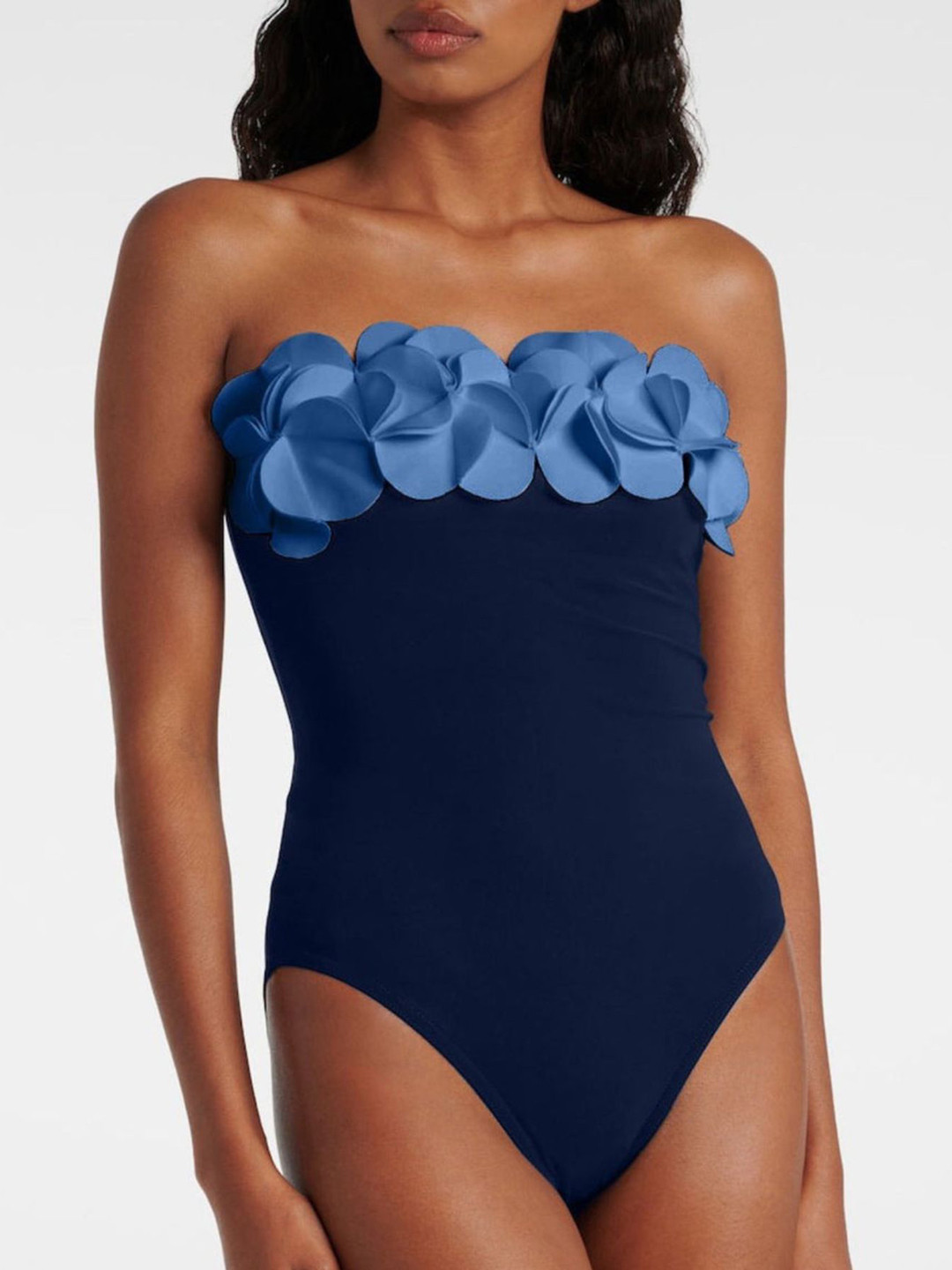 Addery Floral Strapless Bodysuit