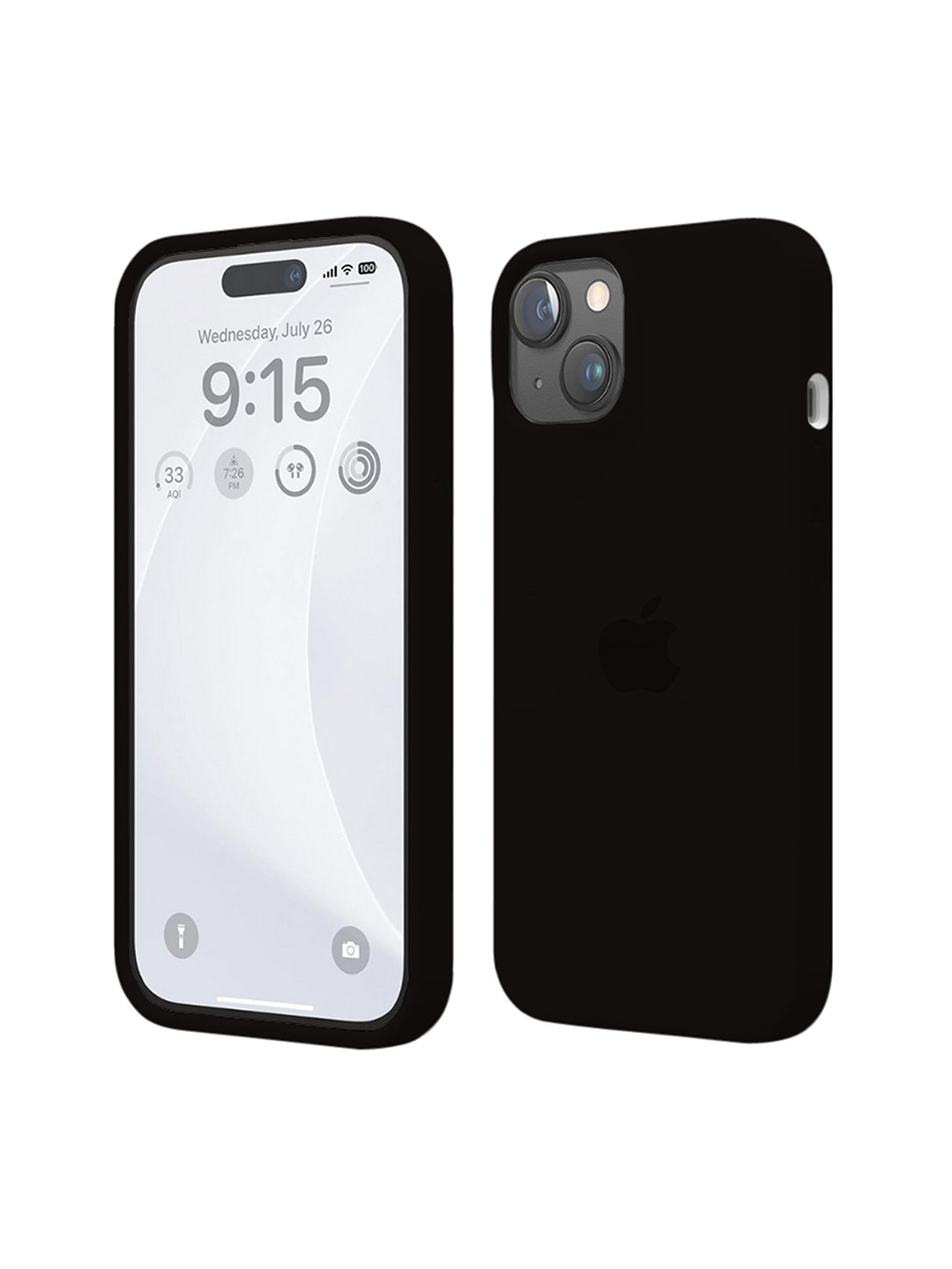 INNOPACE Unisex iPhone 13 Solid Sleek Grip Scratch & Impact Resistant Back Case