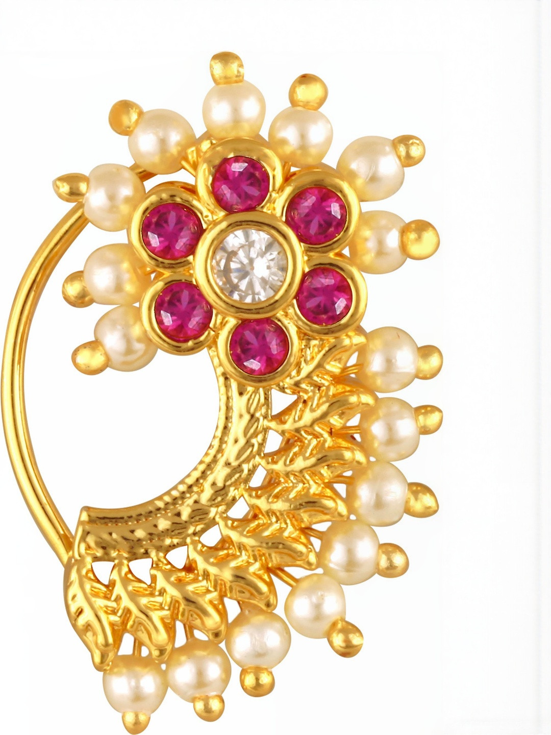 VIVASTRI Gold-Plated Nath Nosepin
