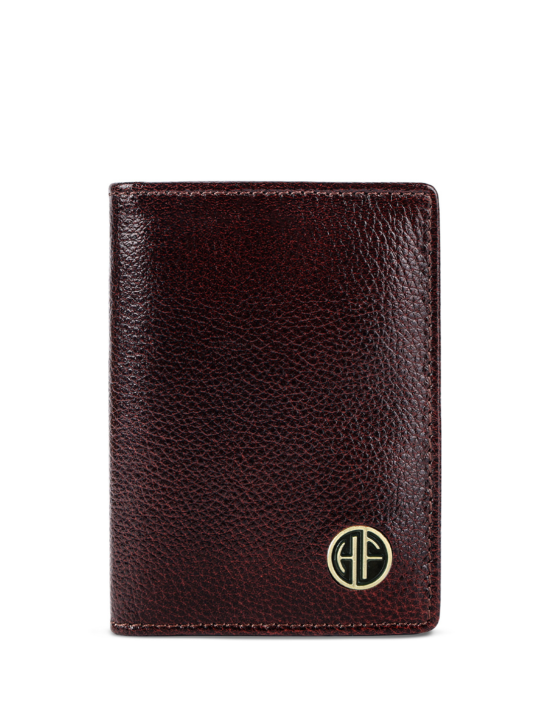 HAMMONDS FLYCATCHER Men Textured RFID Protected Leather Card Holder