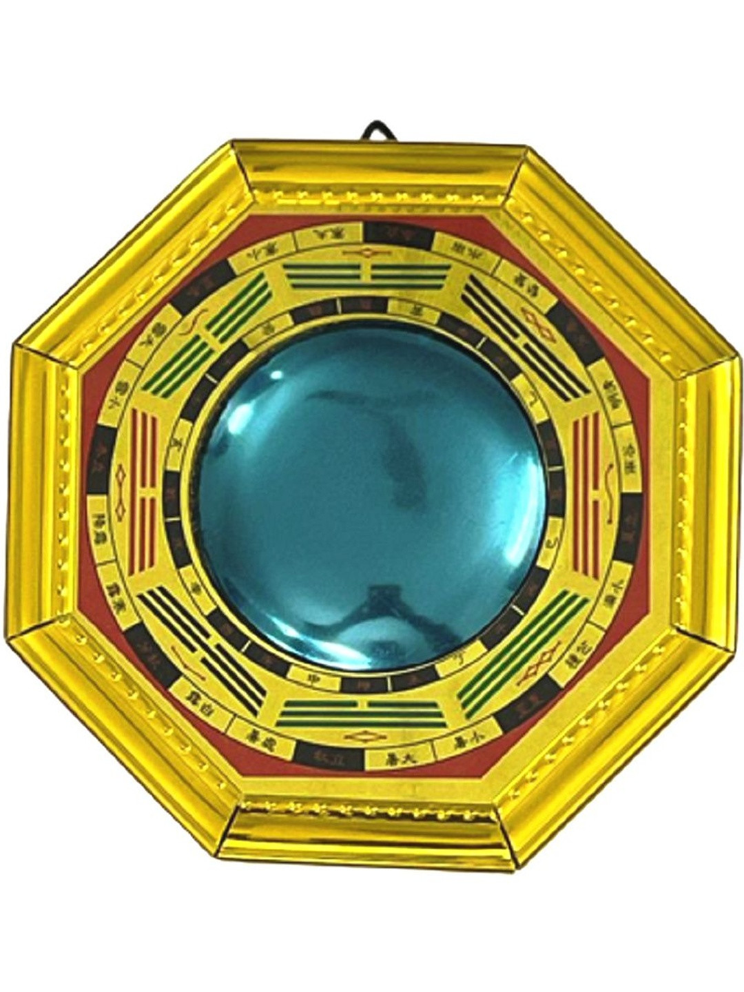 numeroastro Pakua Mirror in Metal for Protection & Positive Energy