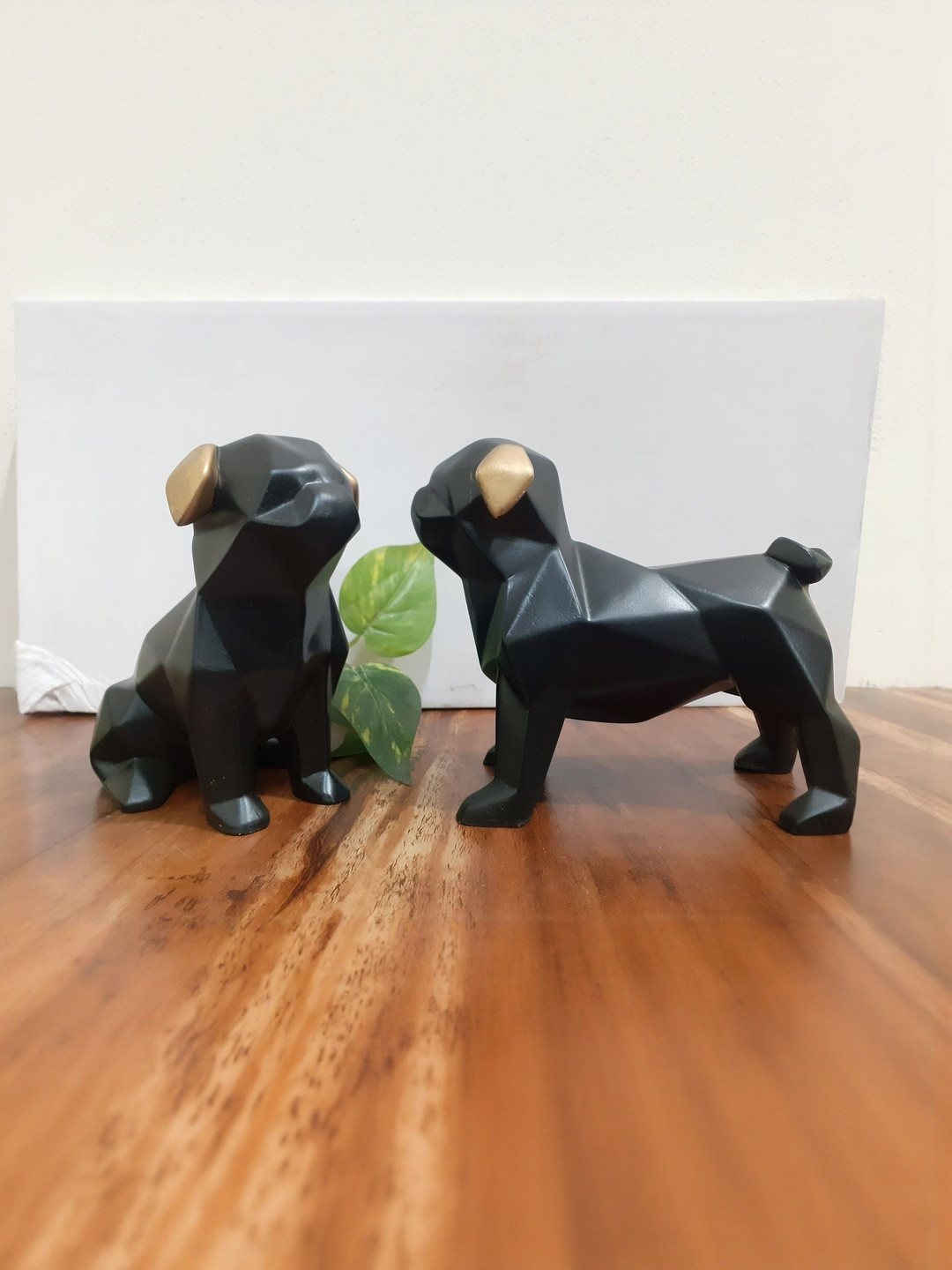 Afterstitch Set of 2 Black Dog Showpiece