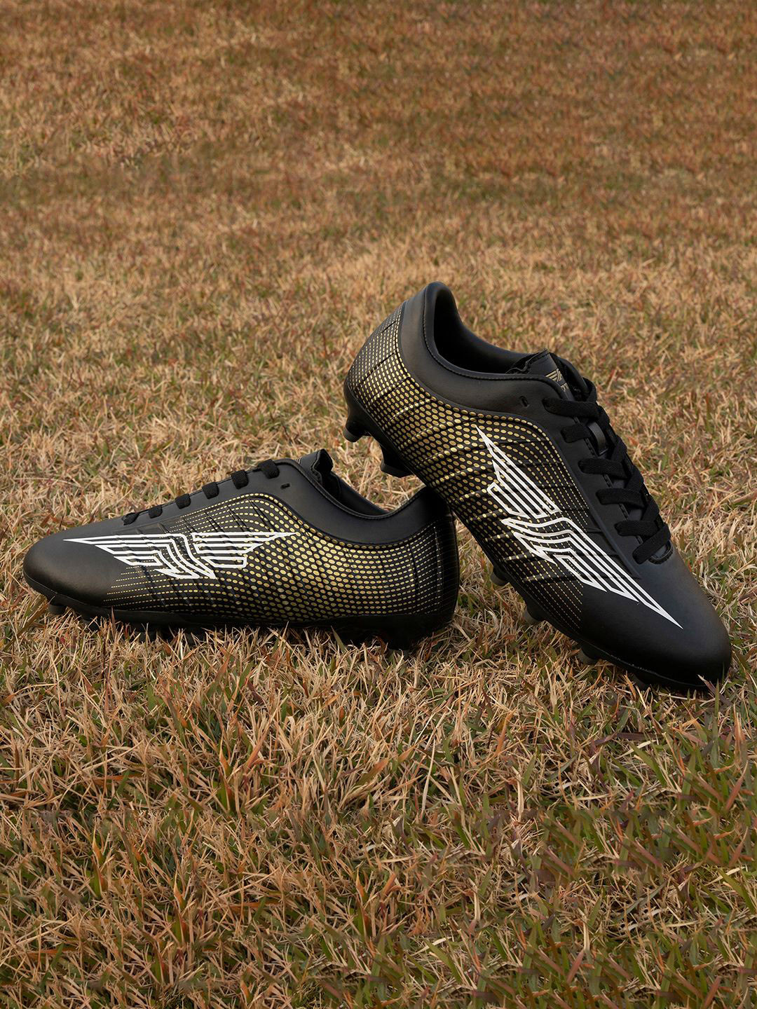 Red Tape Men Lace-Ups Football Non-Marking Shoes
