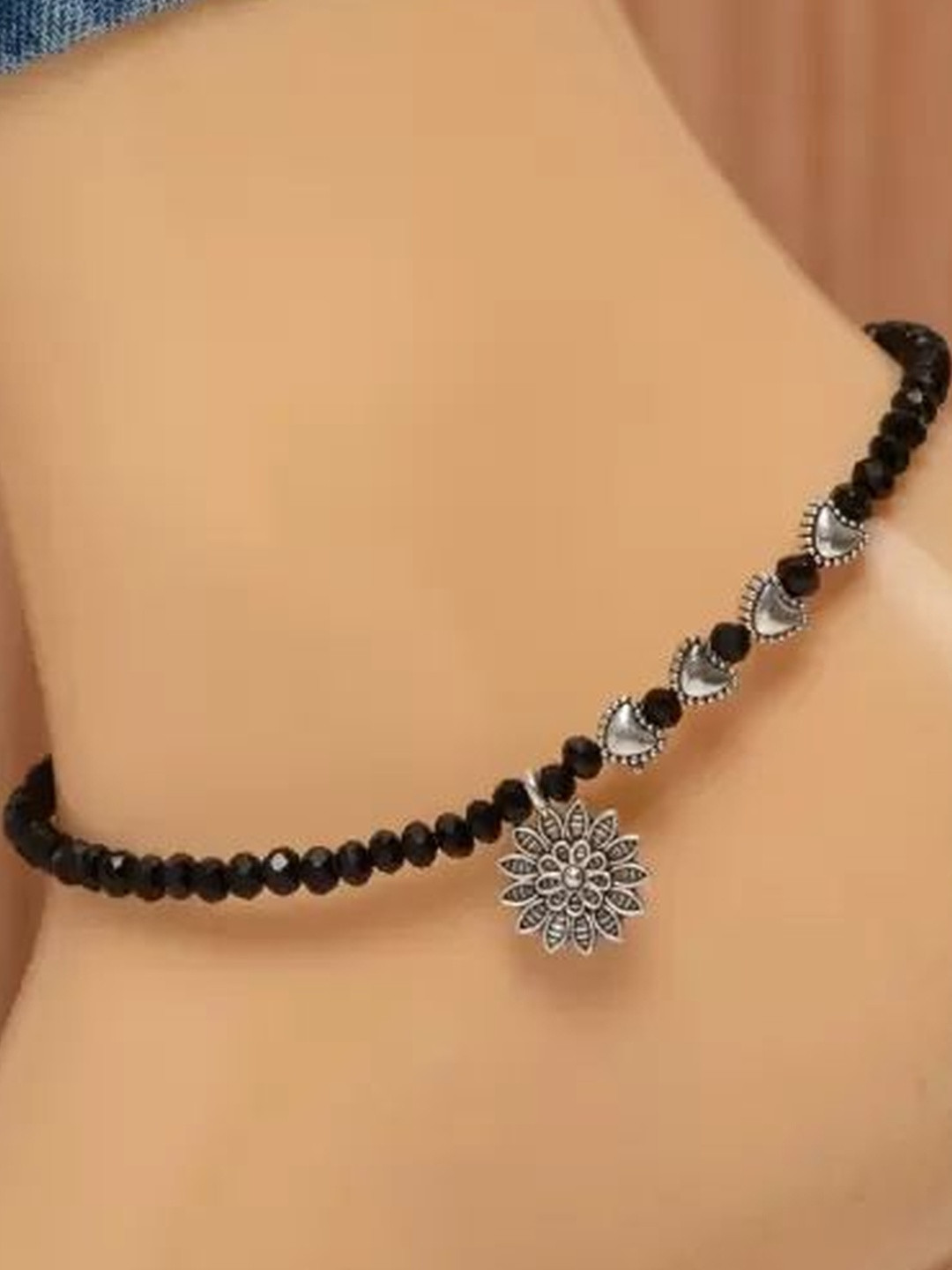 18 Fashion Women Alloy Street Silver-Plated Anklet