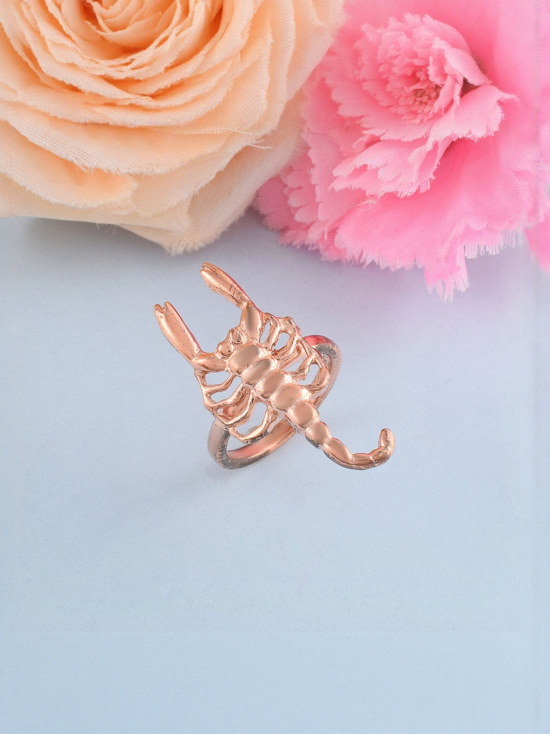 Copper Scorpion Bicchu Fashion Finger ring