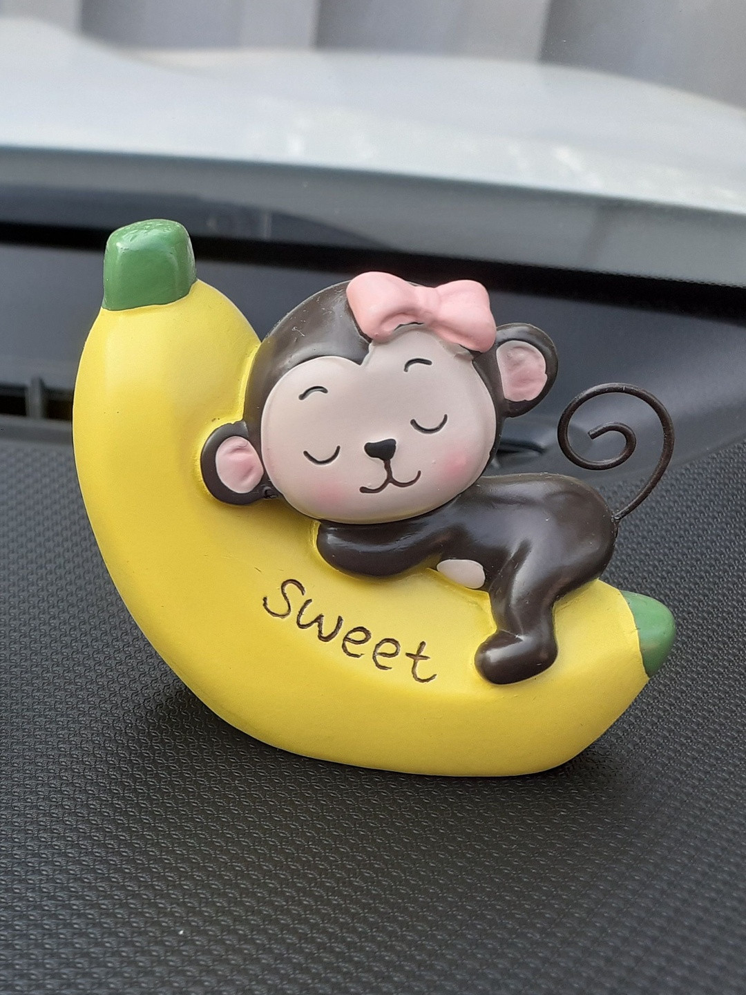 Banana monkey idol statue For Car Dashboard idols