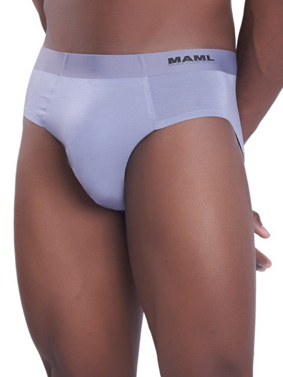 MAML Cotton Seamless Brand Logo Briefs