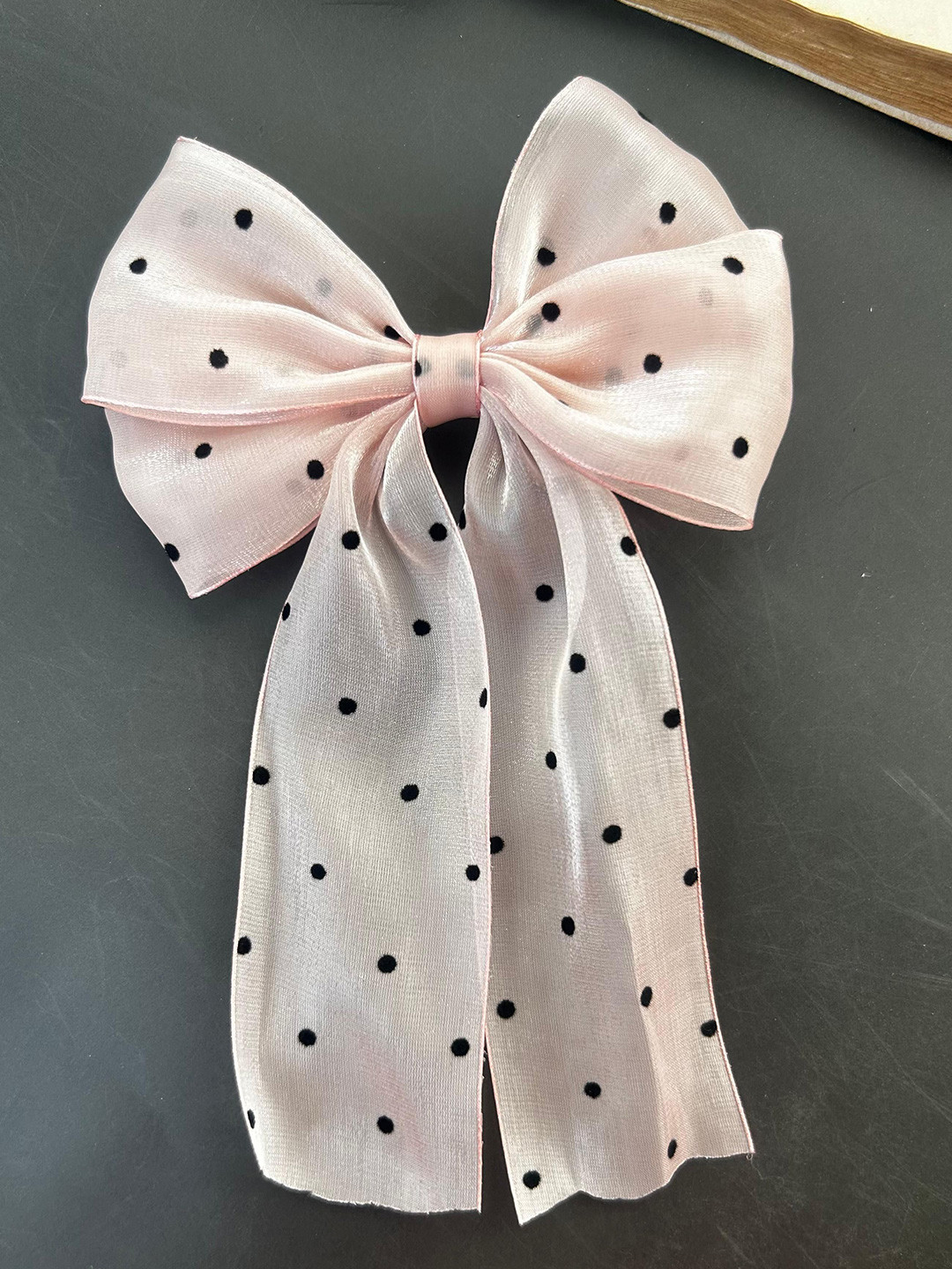 Radhya Accessories Women Set Of 2 Polka Dot Alligator Hair Clip