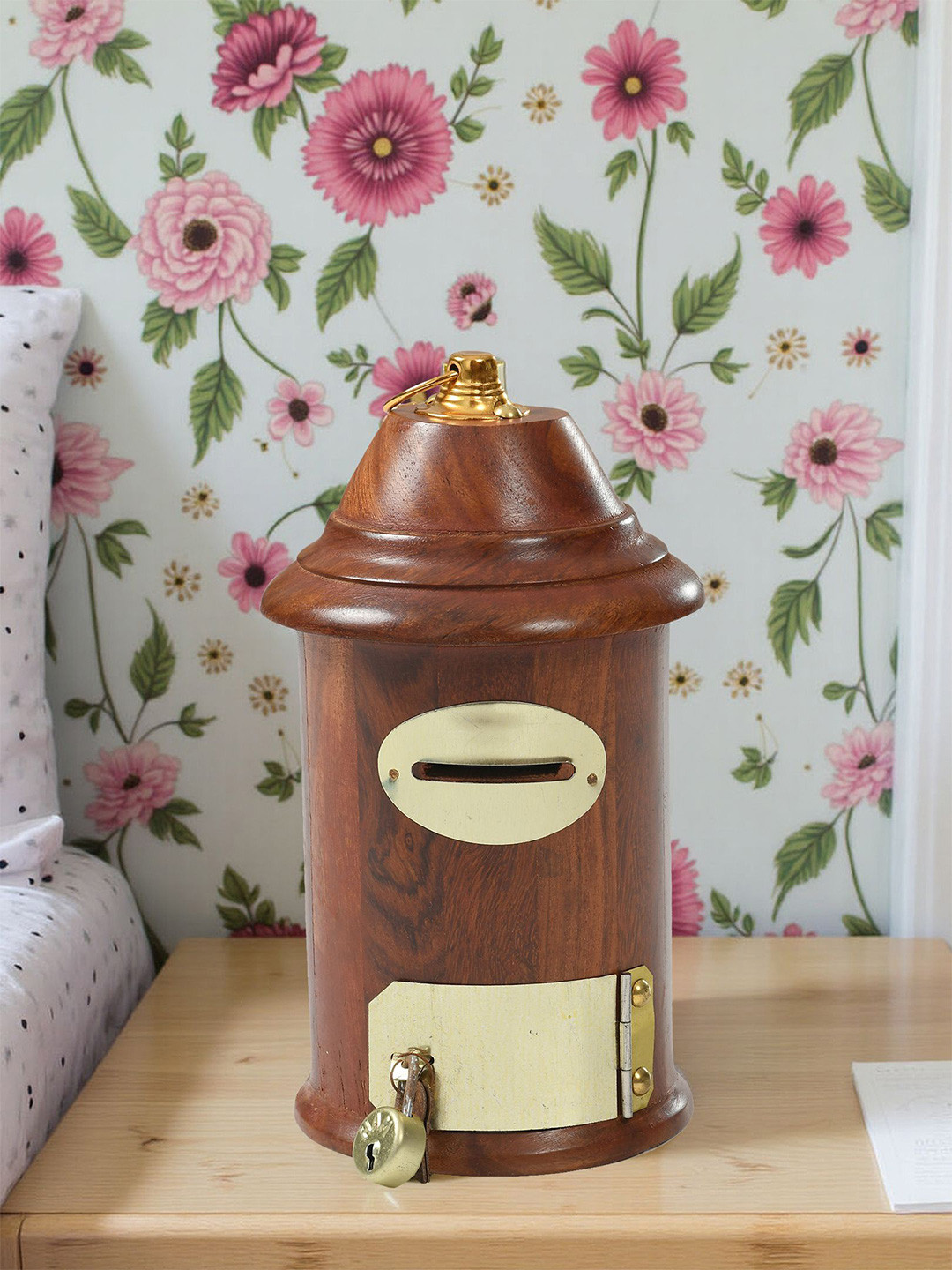 CLIO'S HERITAGE STORE Handmade Wooden Money Bank