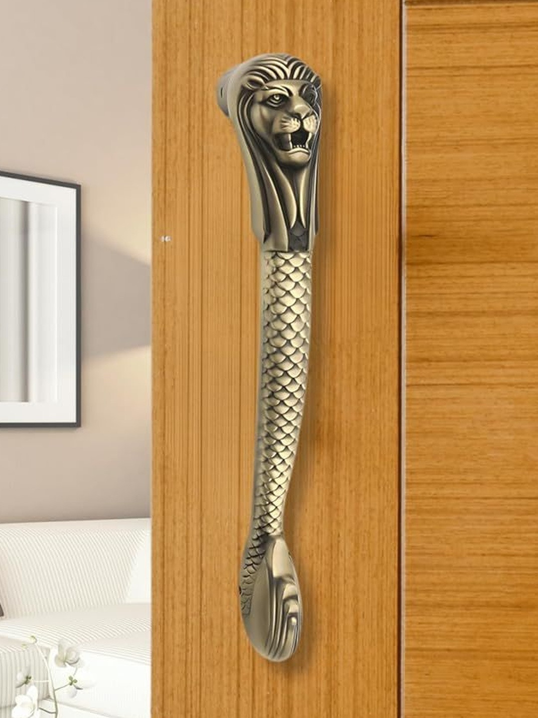 GLOXY Aluminium Lion Shape Door Handle