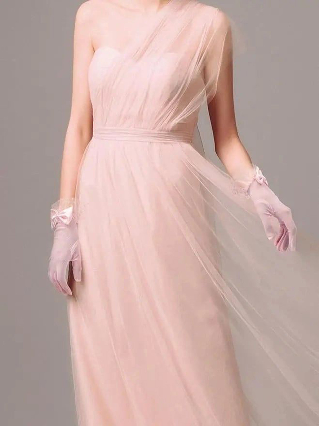 YUPPIN Women Patterned Lace Wedding Gloves