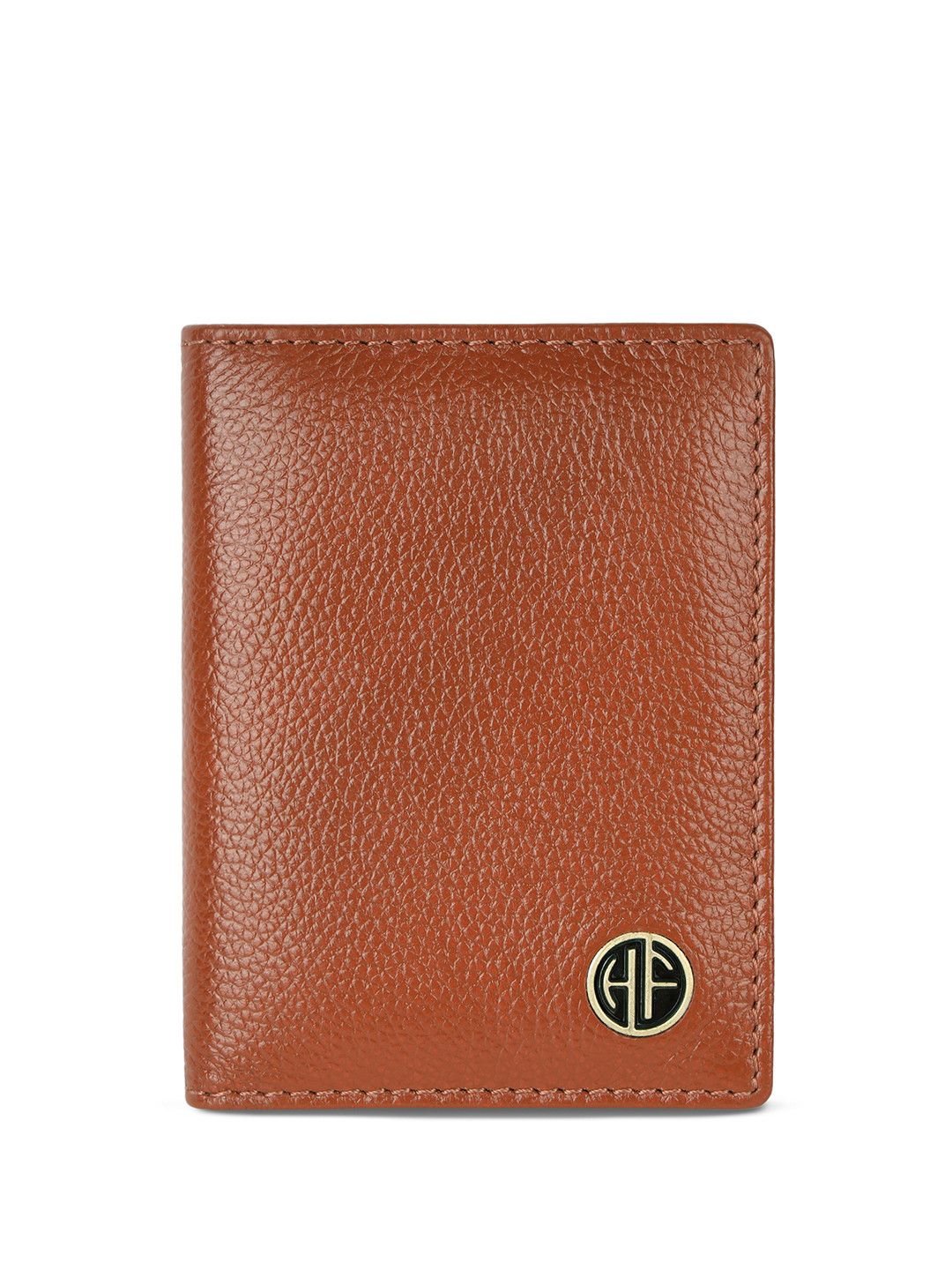 HAMMONDS FLYCATCHER Men Textured RFID Protected Leather Card Holder